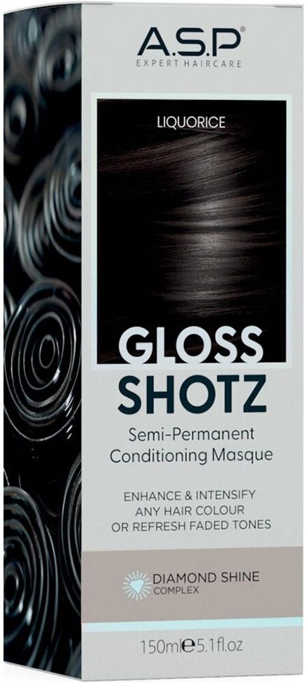 A.S.P Gloss Shotz Liquorice 150 ml