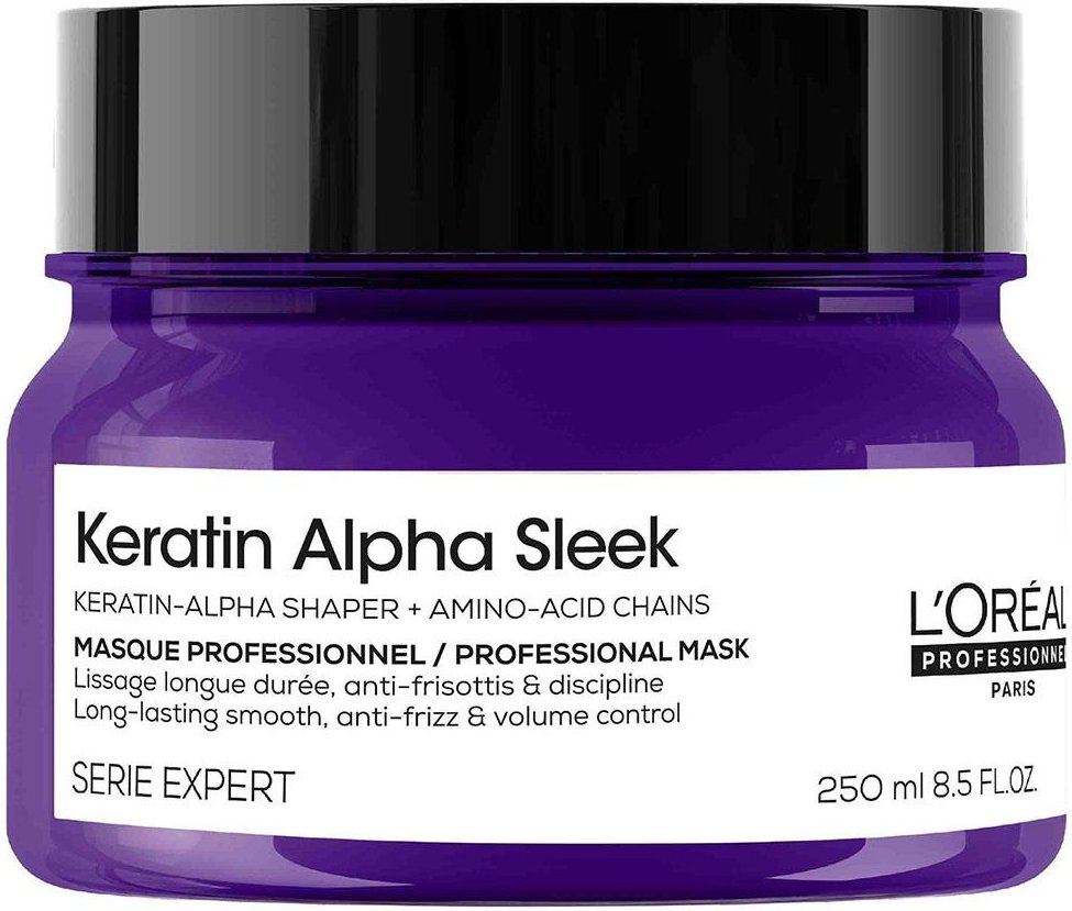 L'Oréal Professionnel Paris Keratin Alpha Sleek Maske 250 ml