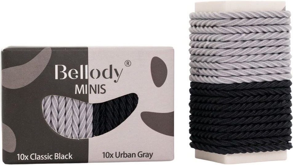 Bellody Minis Classic Black & Urban Grey 20 Stück