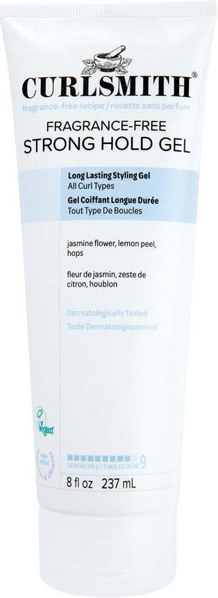 CURLSMITH Fragrance-Free Strong Hold Gel 237 ml