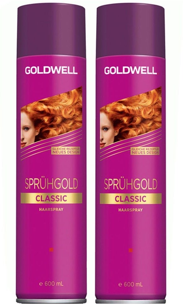 Goldwell Sprühgold Haarspray Bundle 2 x 600 ml