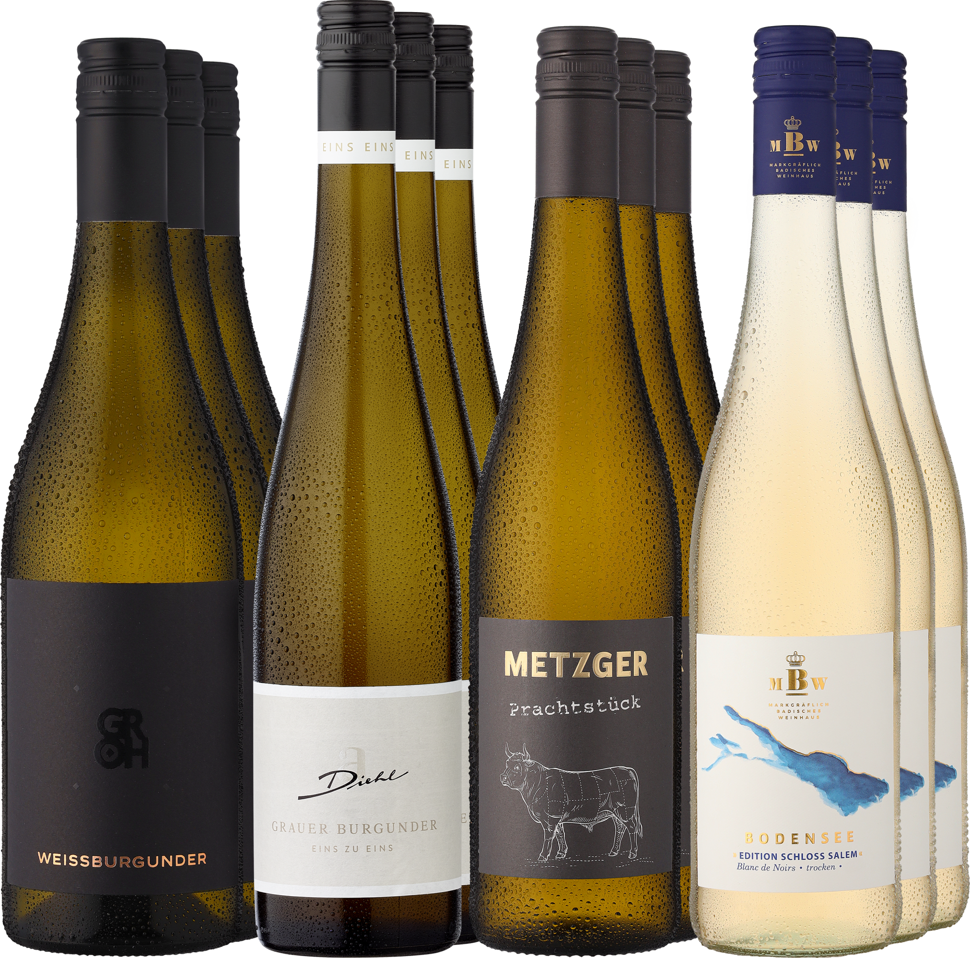 12er-Probierpaket »Burgundervielfalt«