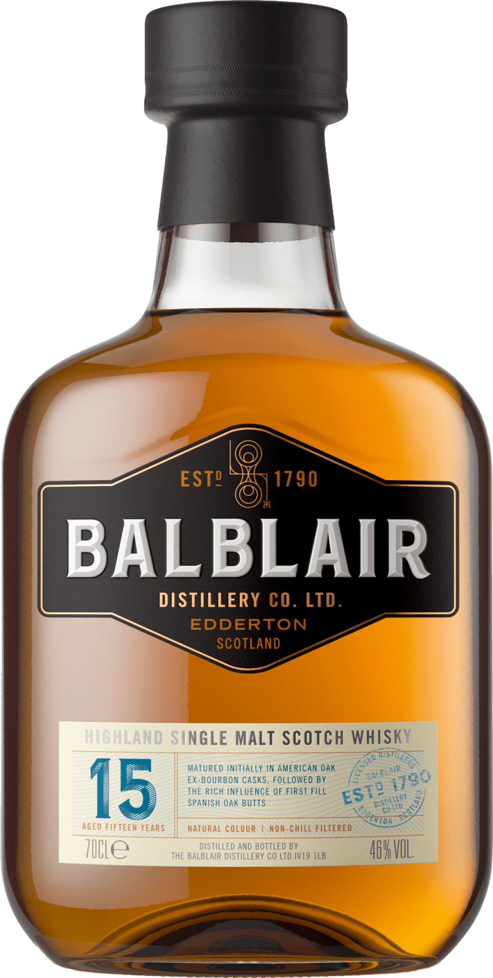 Balblair 15 Years Old Highland Single Malt Scotch Whisky