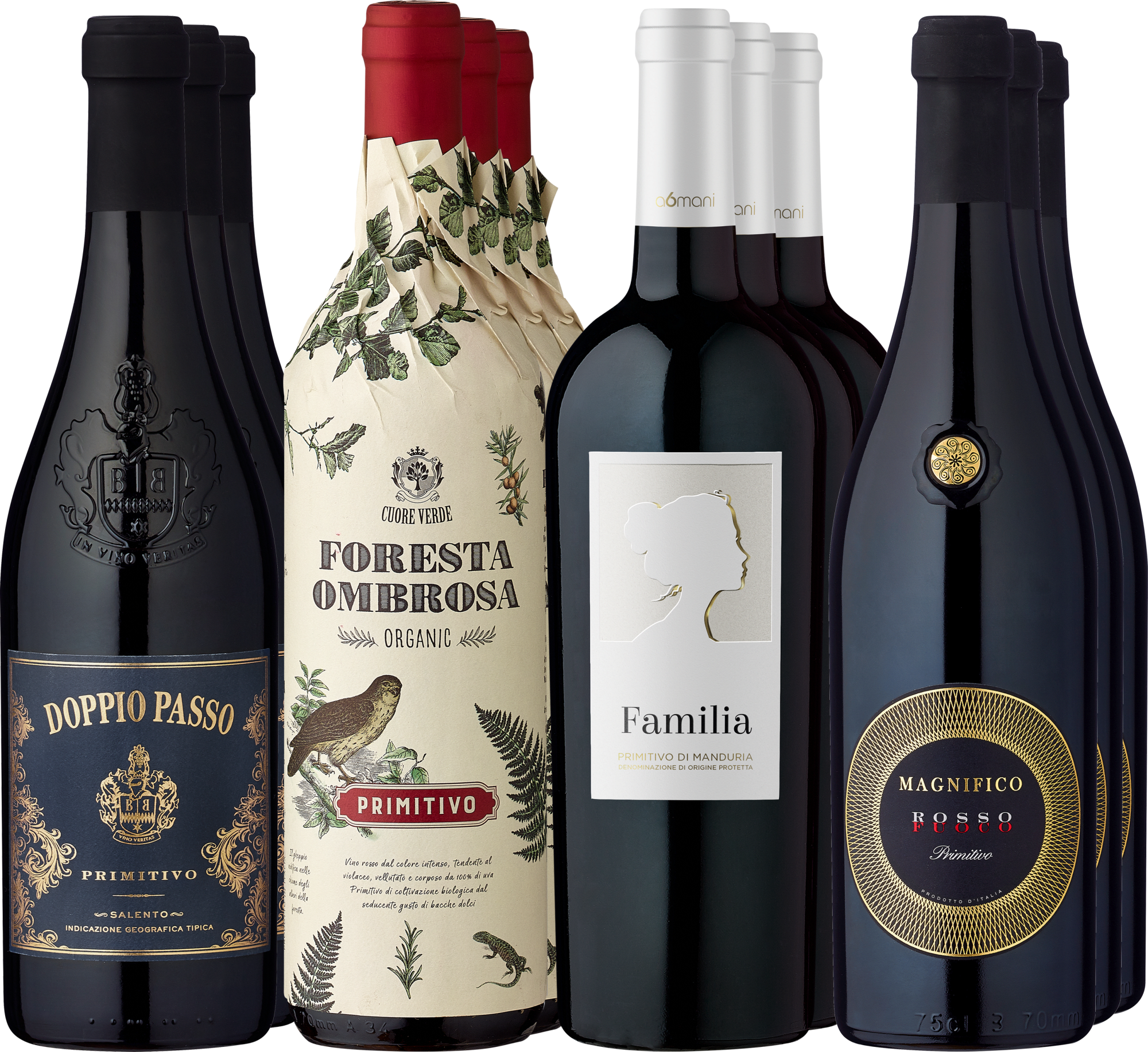 Thumbnail - 12er-Probierpaket »Primitivo-Vielfalt«