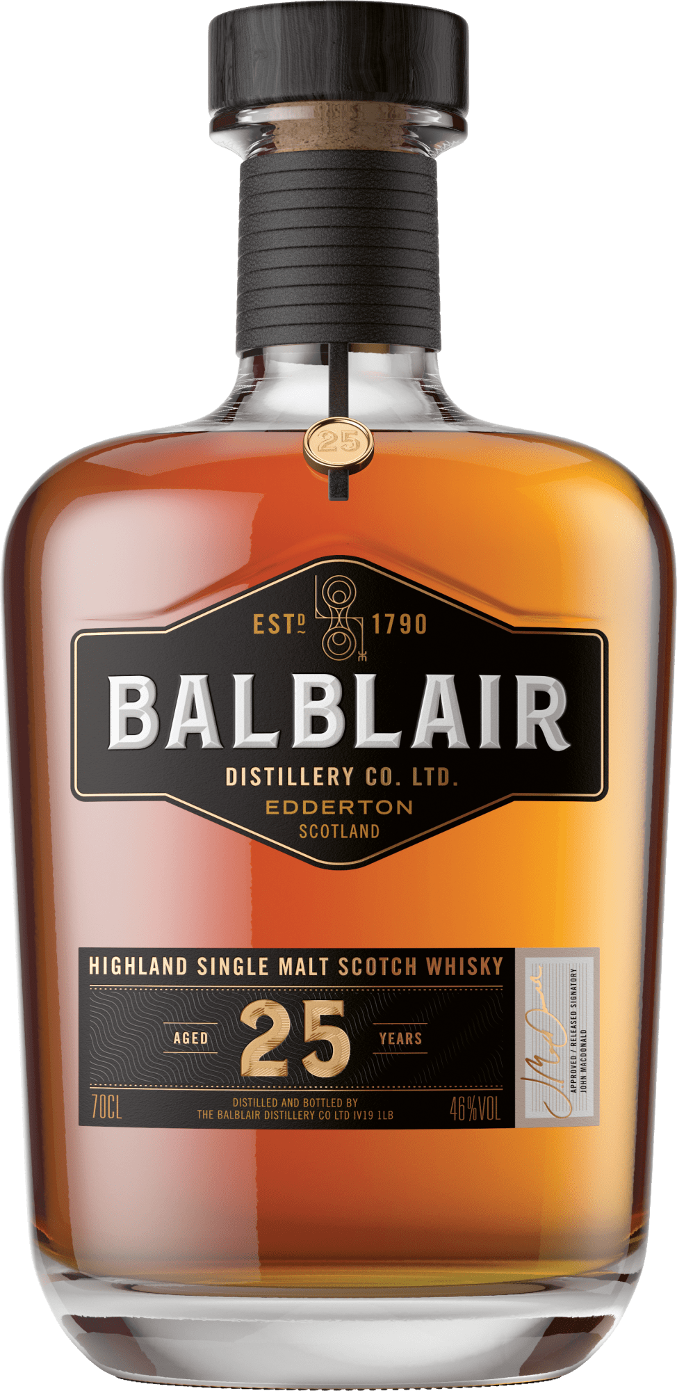 Balblair 25 Years Old Single Malt Scotch Whisky