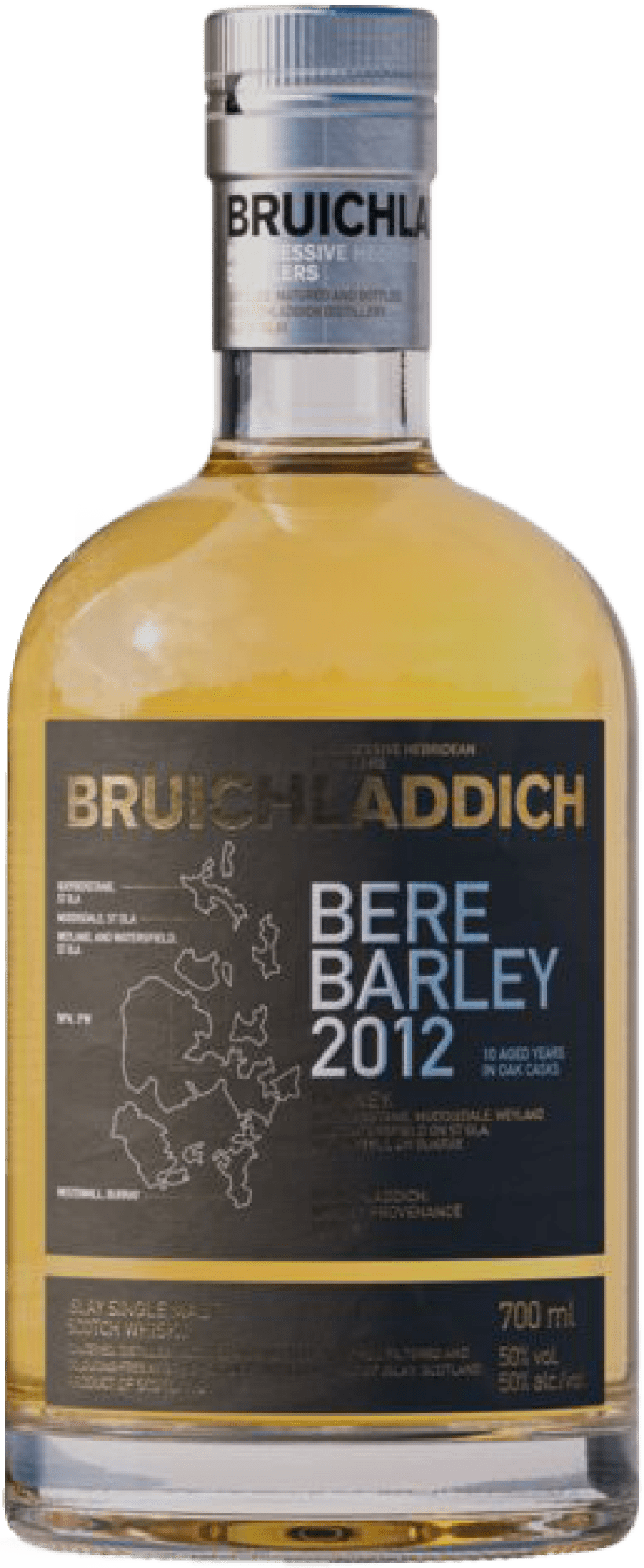 2012 Bruichladdich Bere Barley Single Malt Scotch Whisky