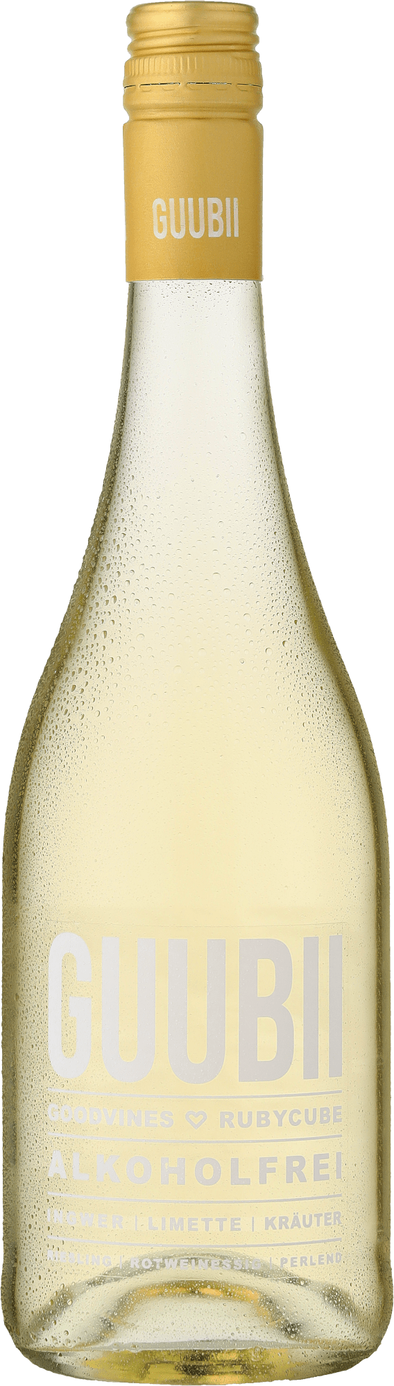 GUUBII Ingwer-Limette Weinaperitif Alkoholfrei