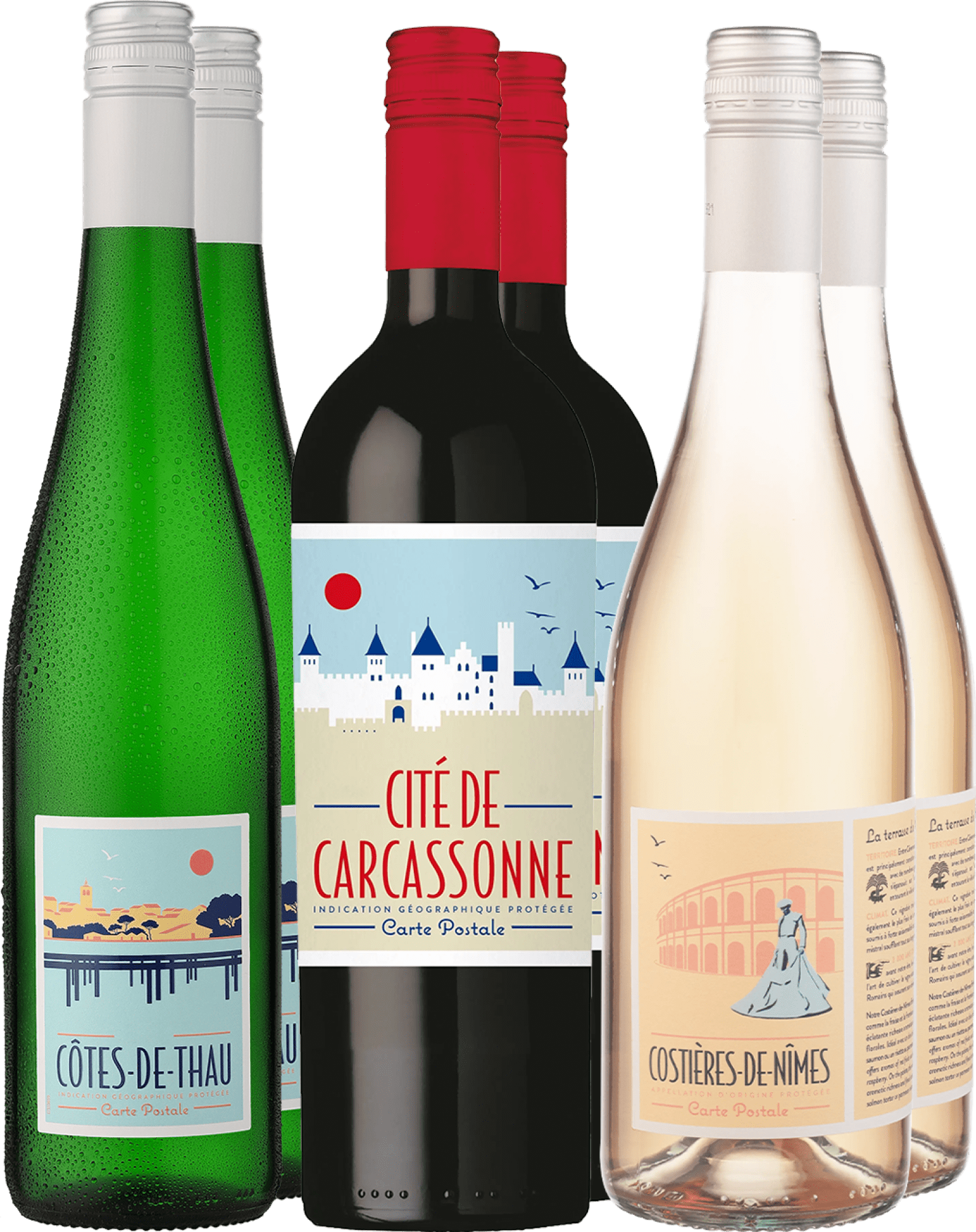 6er-Probierpaket »Carte-Postale«