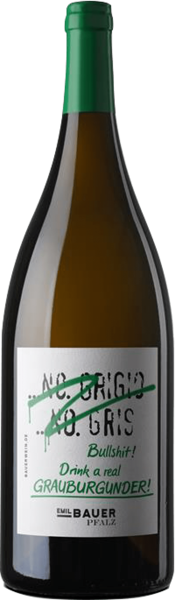Emil Bauer »No Grigio. No Gris...« Grauburgunder - 1,5l Magnumflasche
