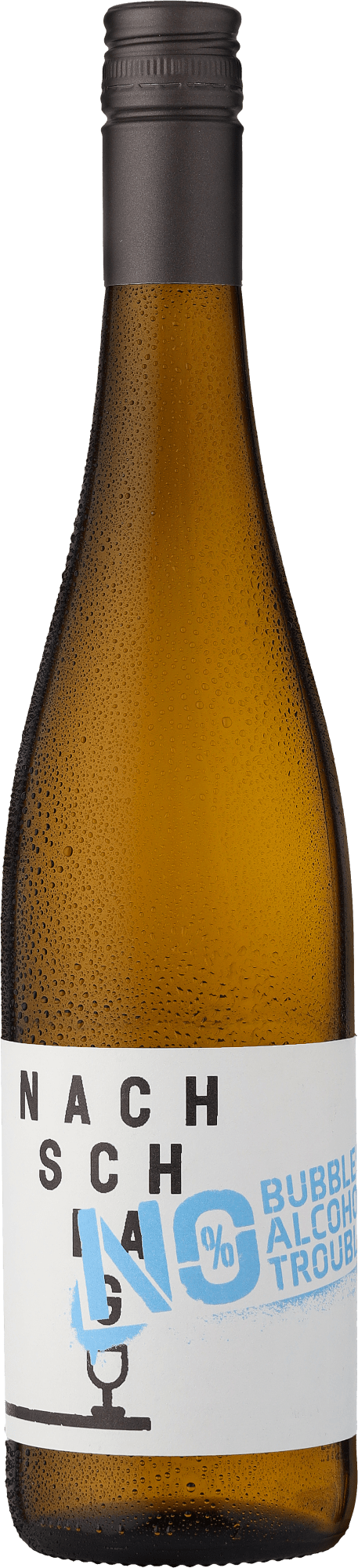 Stahl Nachschlag »No Bubbles – No Alk – No Troubles«