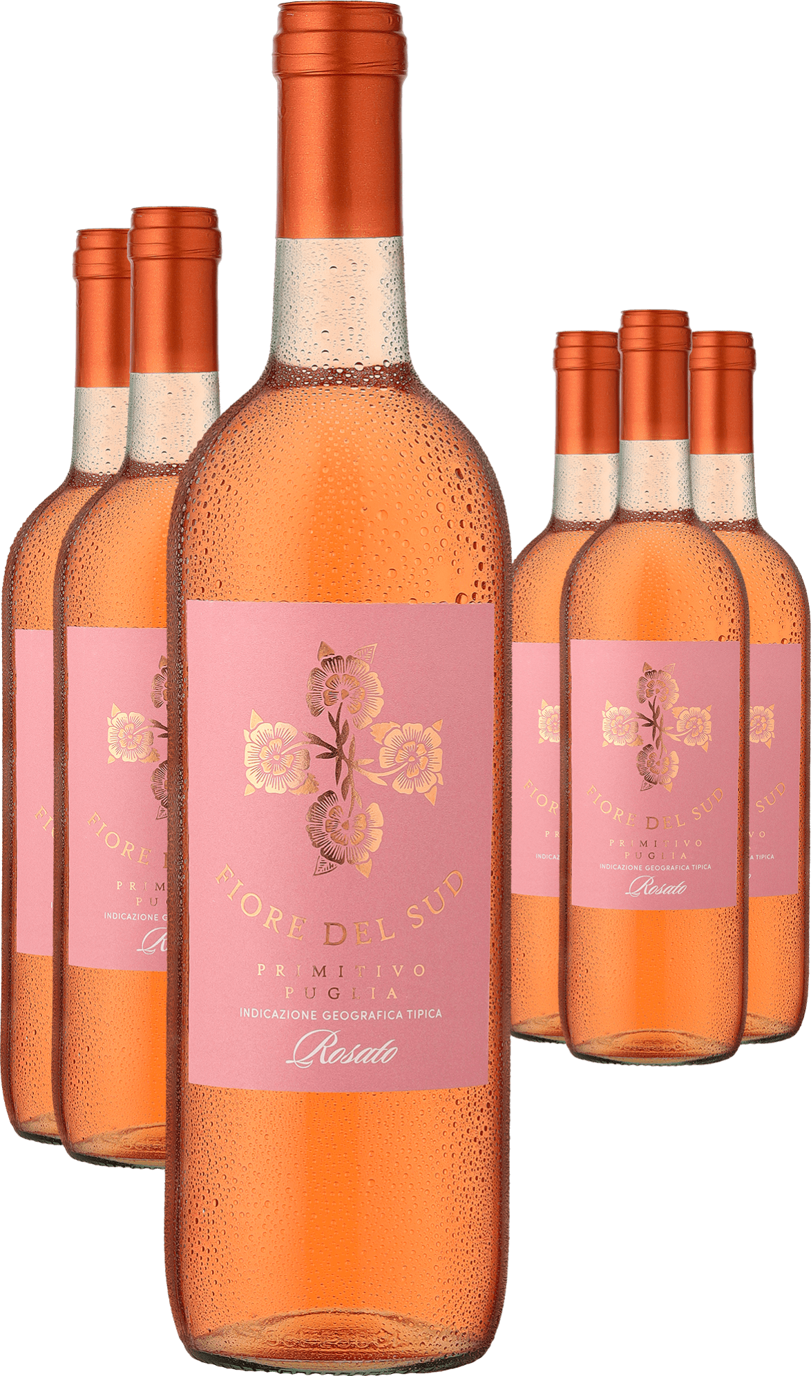 3+3-PAKET Fiore del Sud Primitivo Rosato 2024