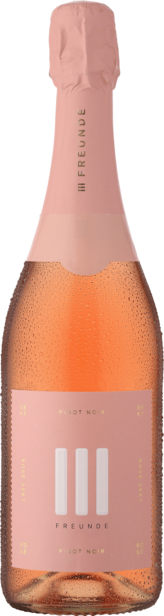 III FREUNDE Pinot Noir Rosé Sekt