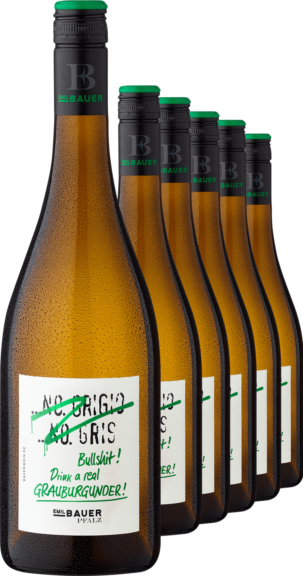 2024 Emil Bauer »No Grigio. No Gris...« Grauburgunder im 6er-Vorratspaket