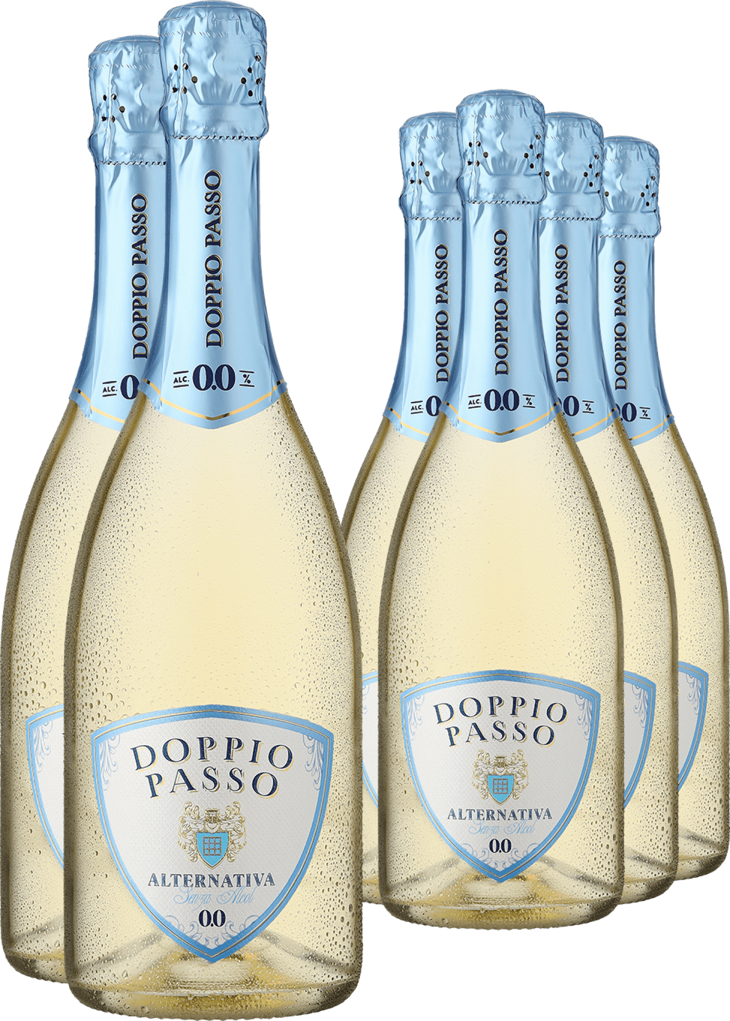 Doppio Passo »Alternativa« Sparkling Alkoholfrei im 6er-Vorratspaket