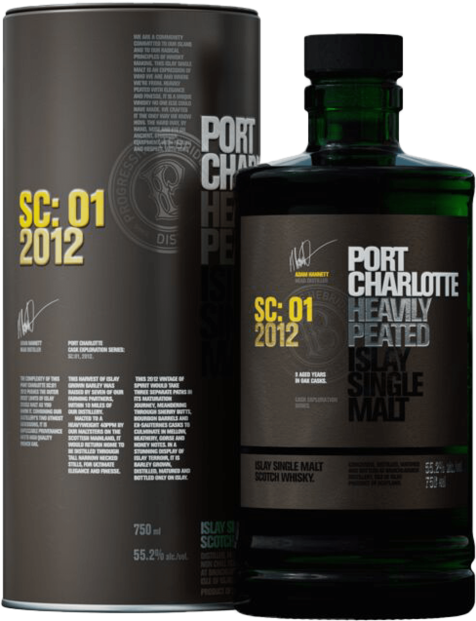 2012 Port Charlotte »SC:01« Islay Single Malt Scotch Whisky