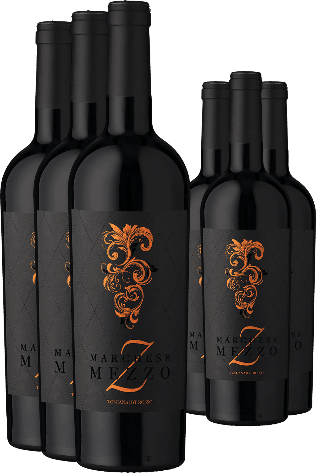 3+3-PAKET Marchese Mezzo »Z« Rosso 2018
