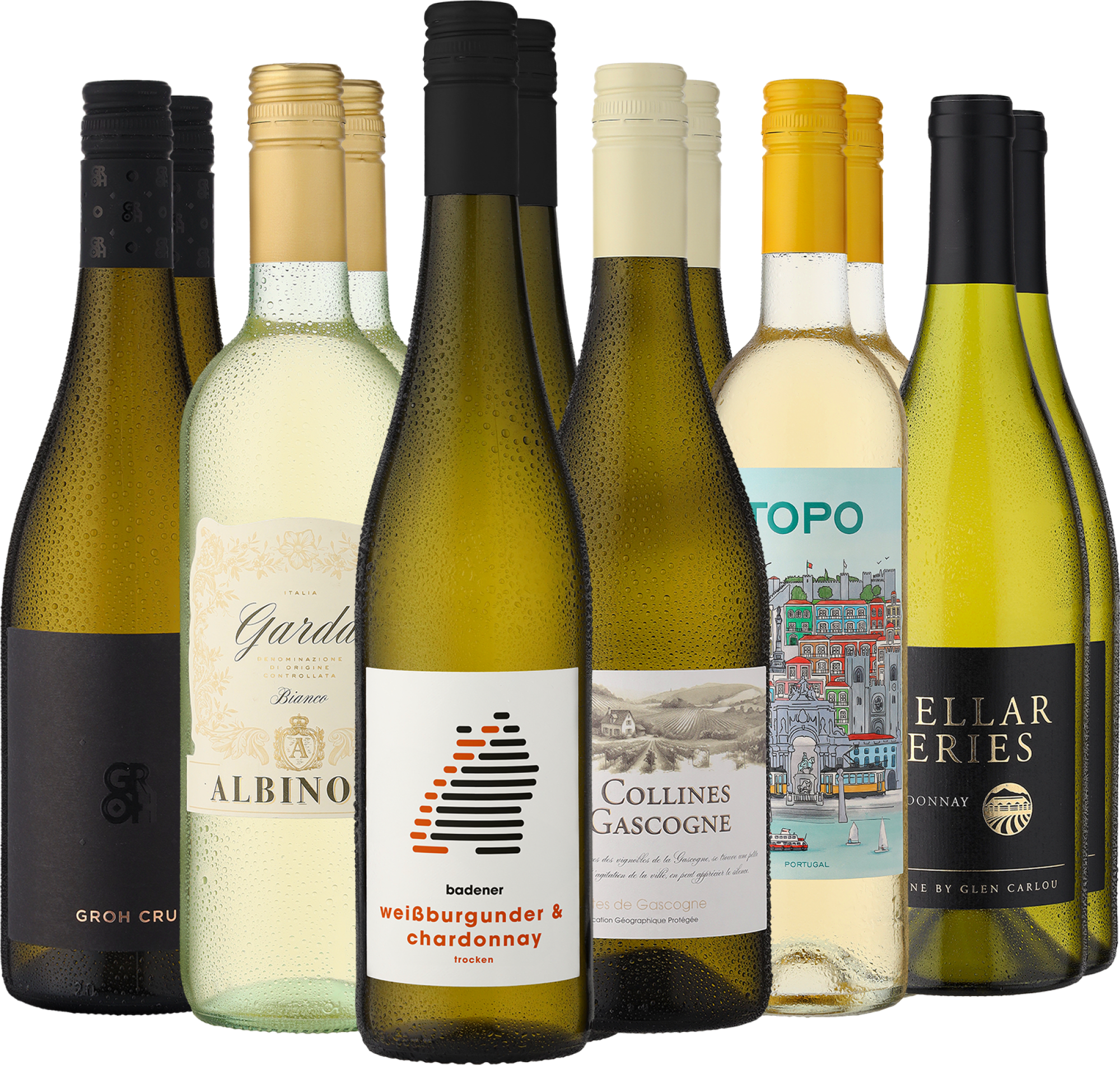 12er-Probierpaket »Lagerräumung Weiß«