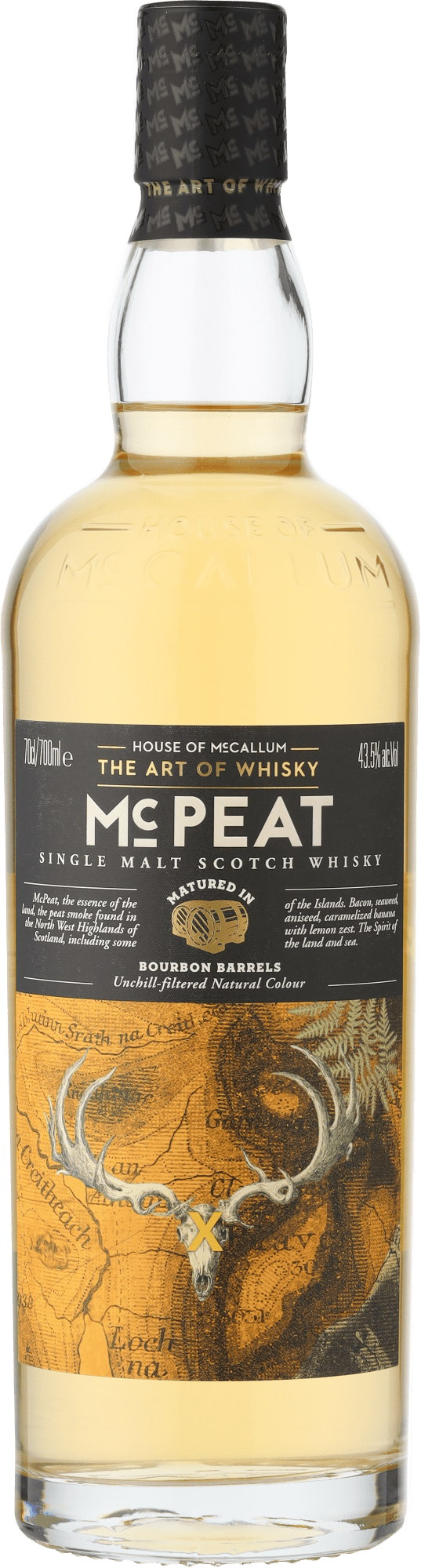 McPeat Bourbon Cask Matured Single Malt Scotch Whisky