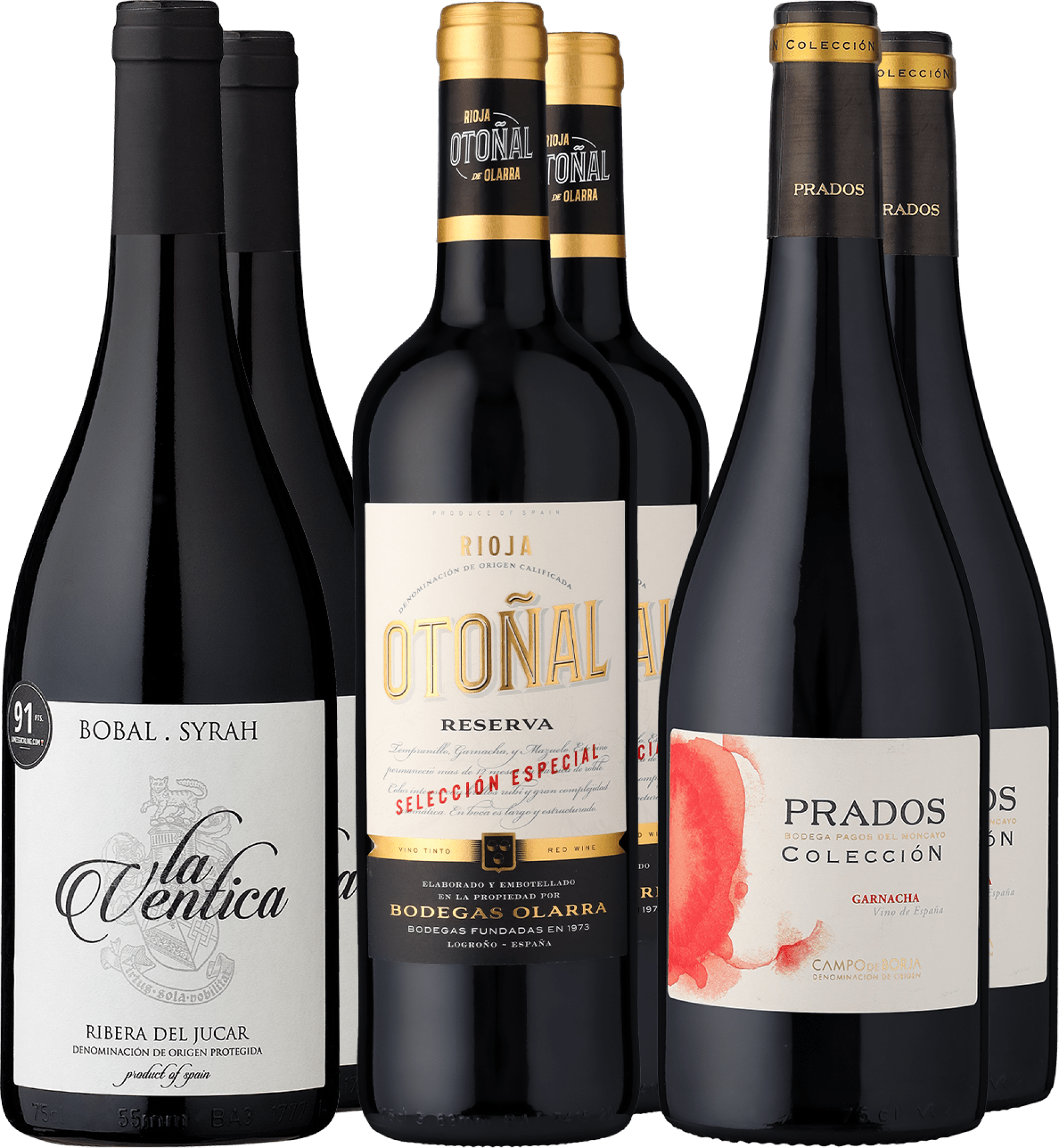 6er-Probierpaket »Rotweine aus Spanien«