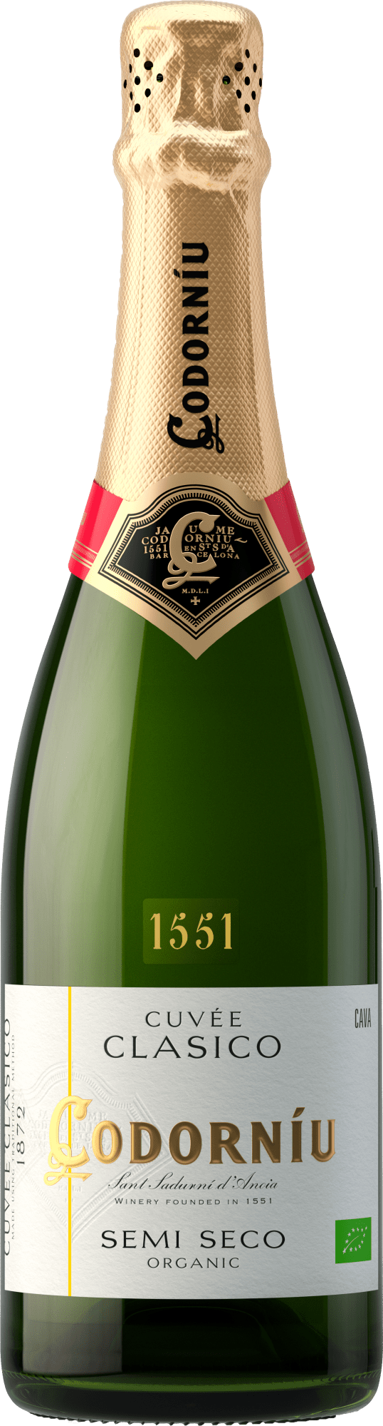 Codorníu Clasico Semi Seco – Bio
