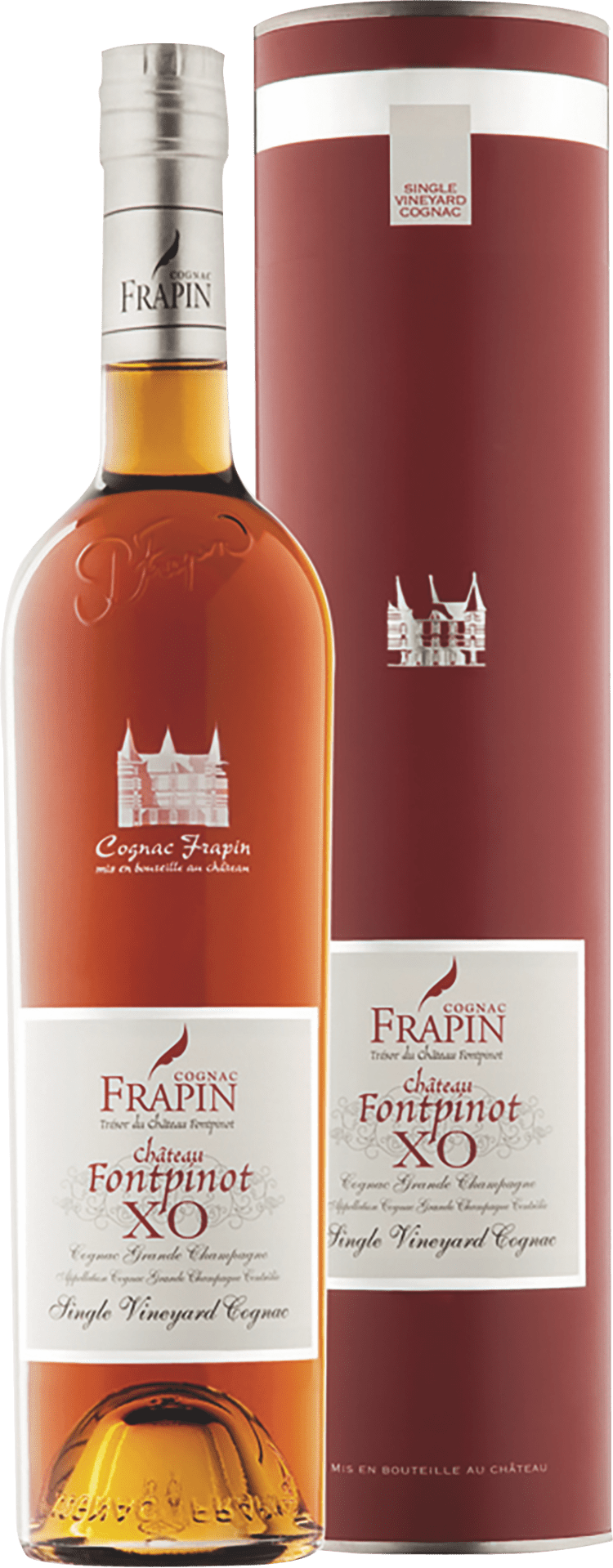 Cognac Château Fontpinot XO in Geschenkverpackung