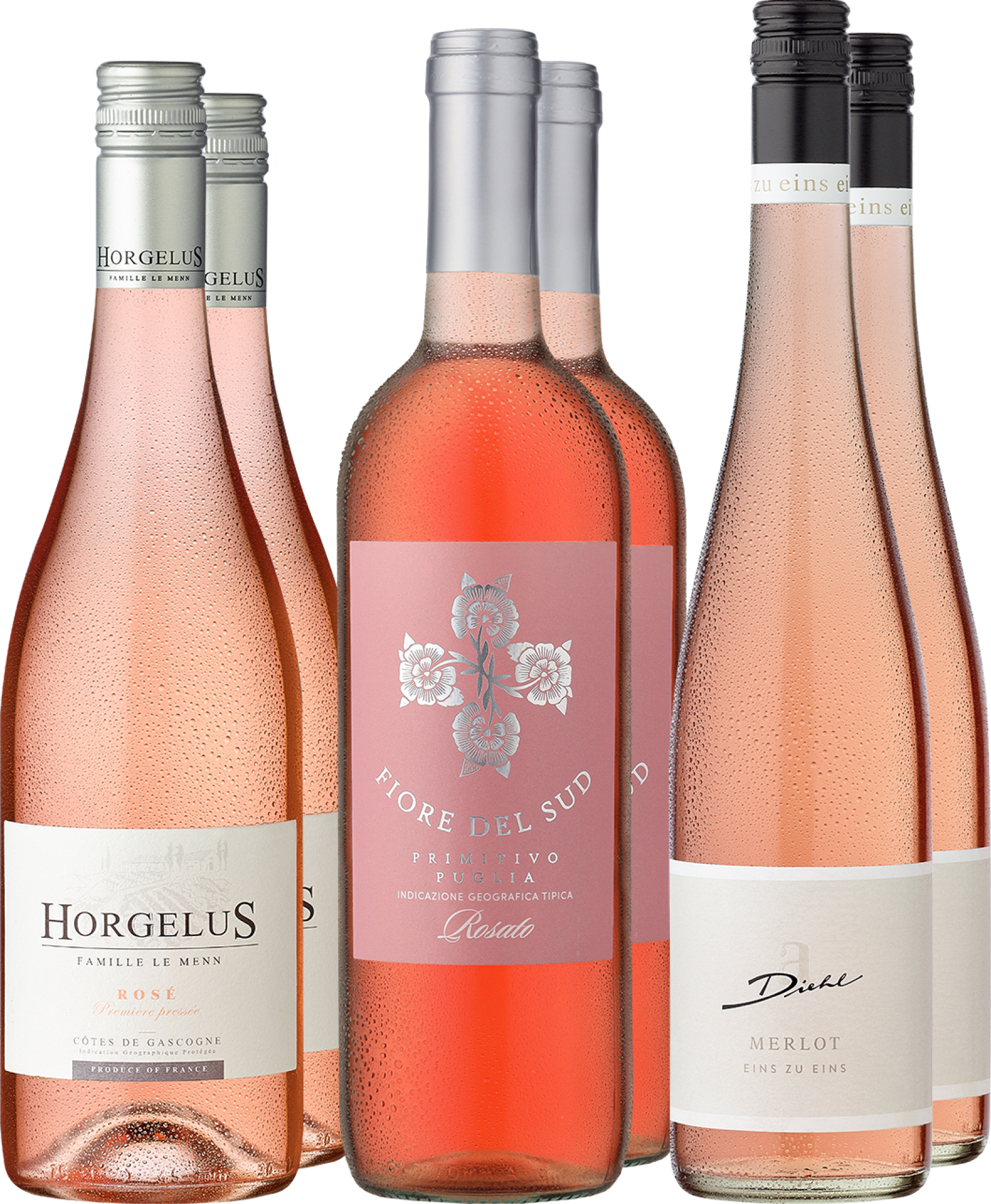 6er-Probierpaket »Sommer, Sonne, Rosé«