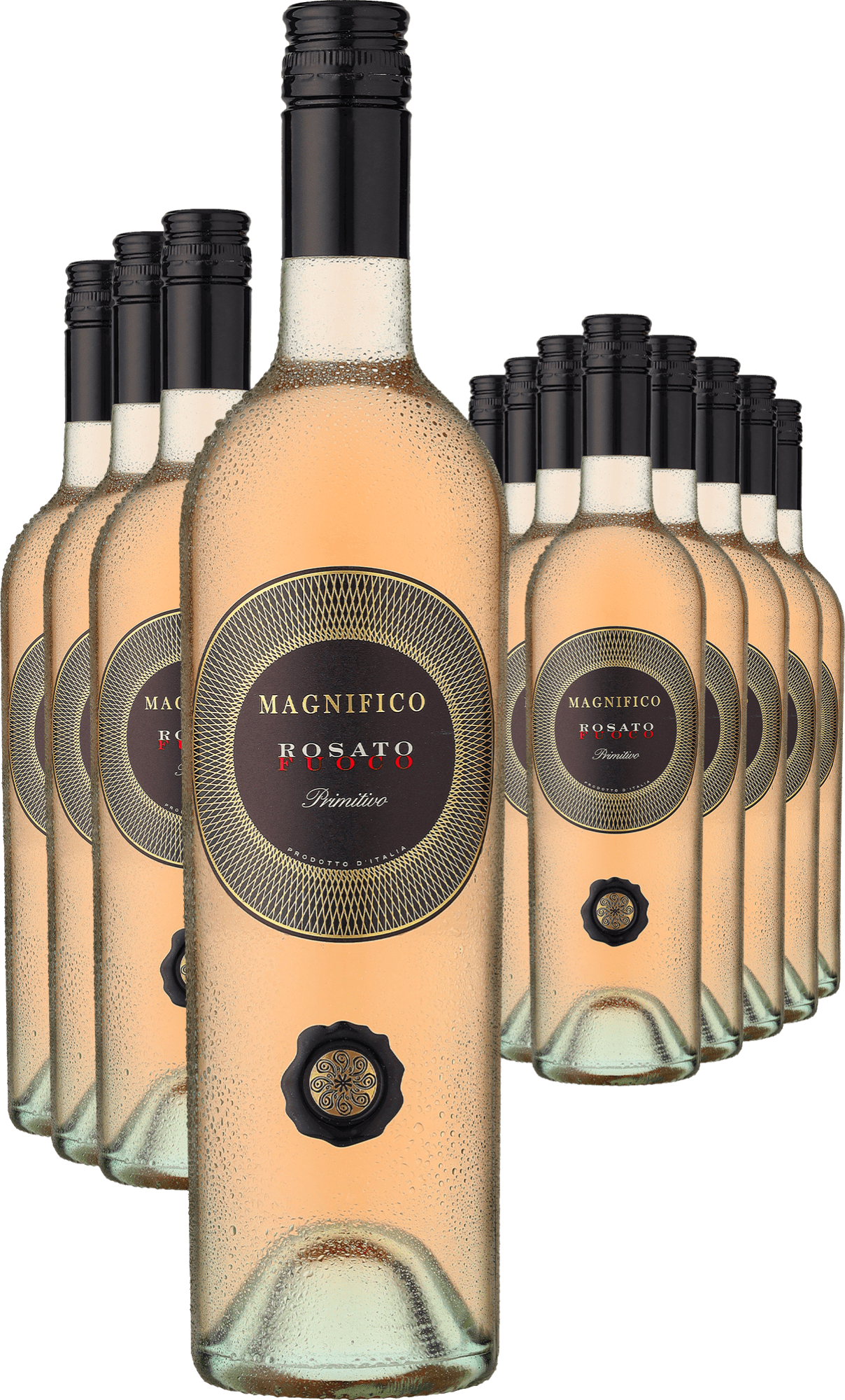 8+4-PAKET Magnifico Fuoco Primitivo Rosato 2024