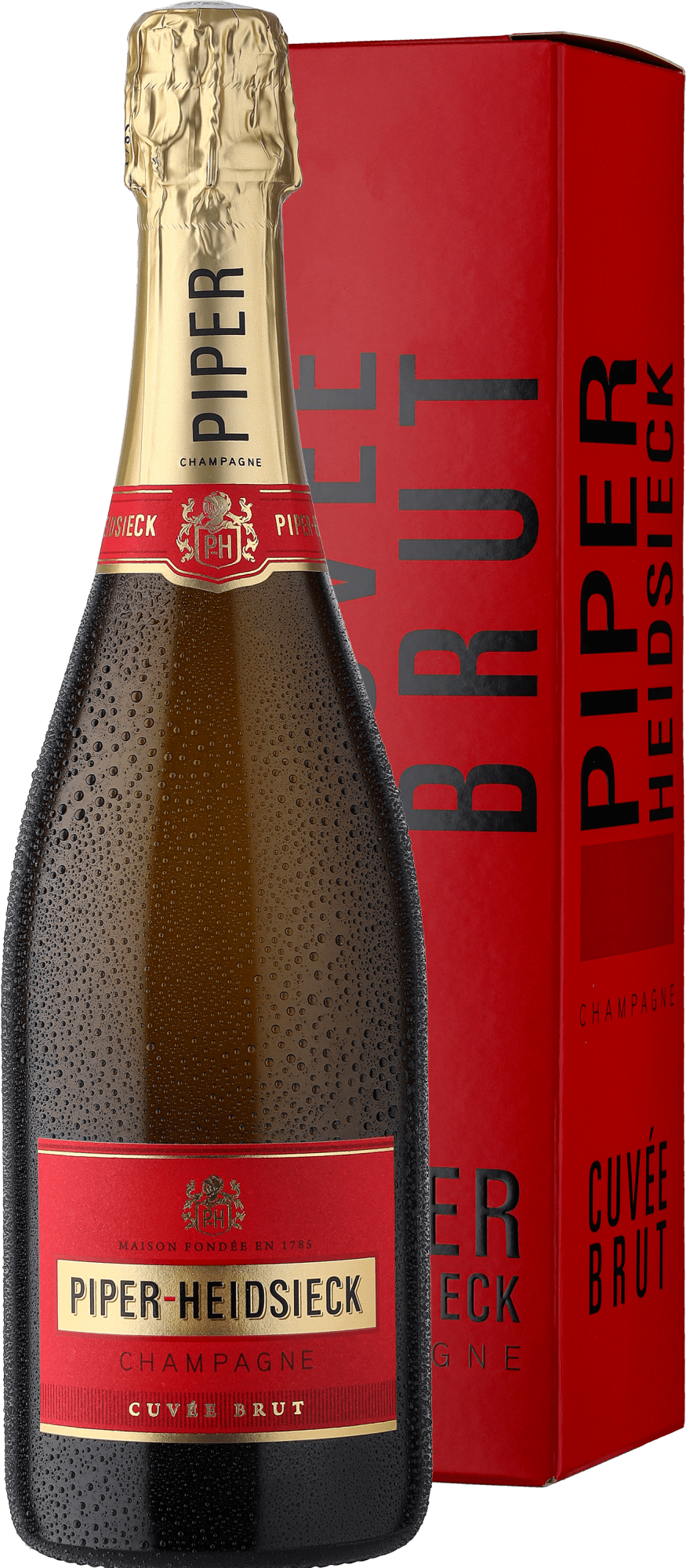 Piper-Heidsieck Champagner Brut in Geschenkverpackung