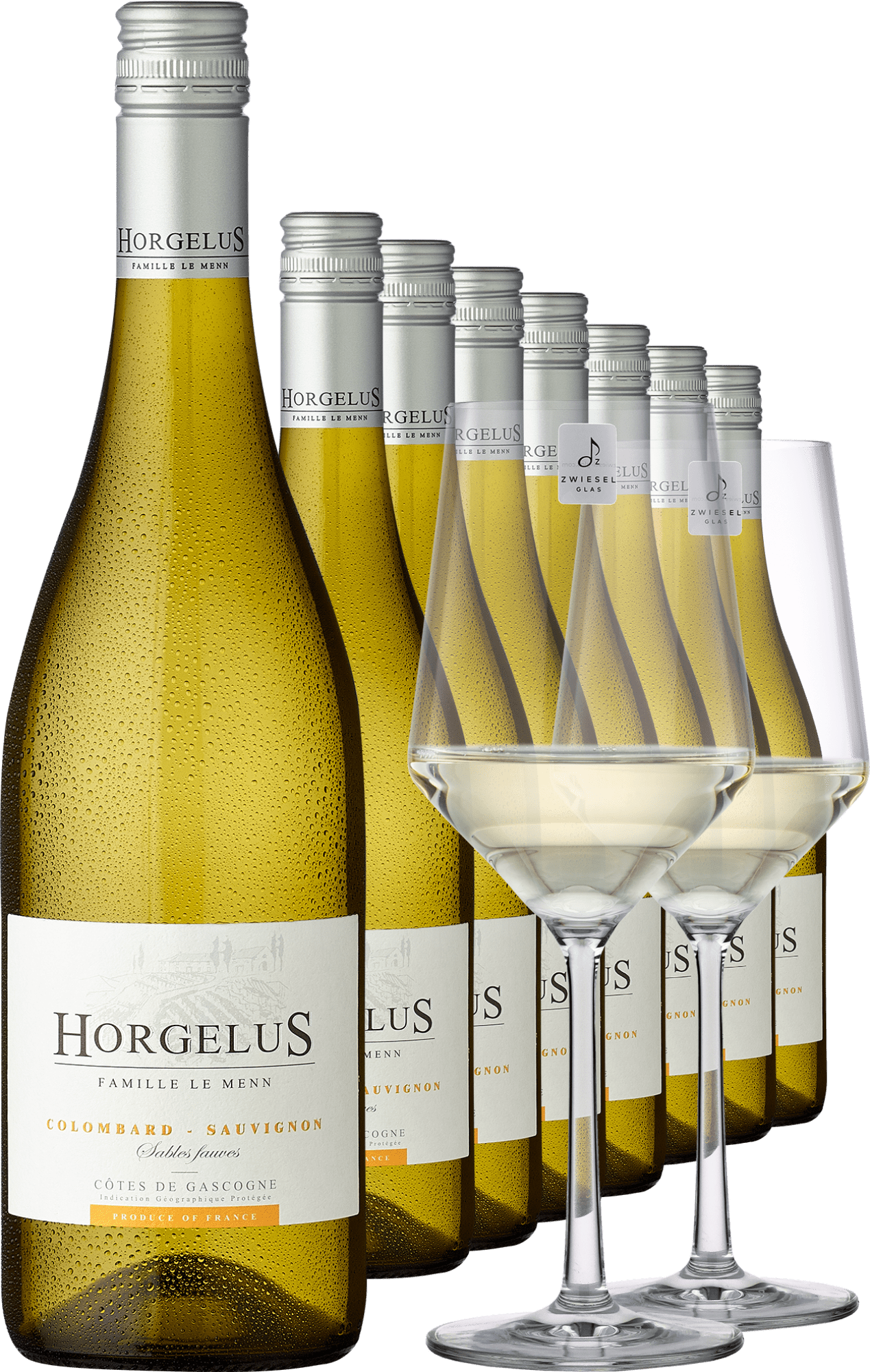 2024 Horgelus Blanc im 8er-Vorratspaket + 2er-Set Zwiesel Glas »PURE« GRATIS
