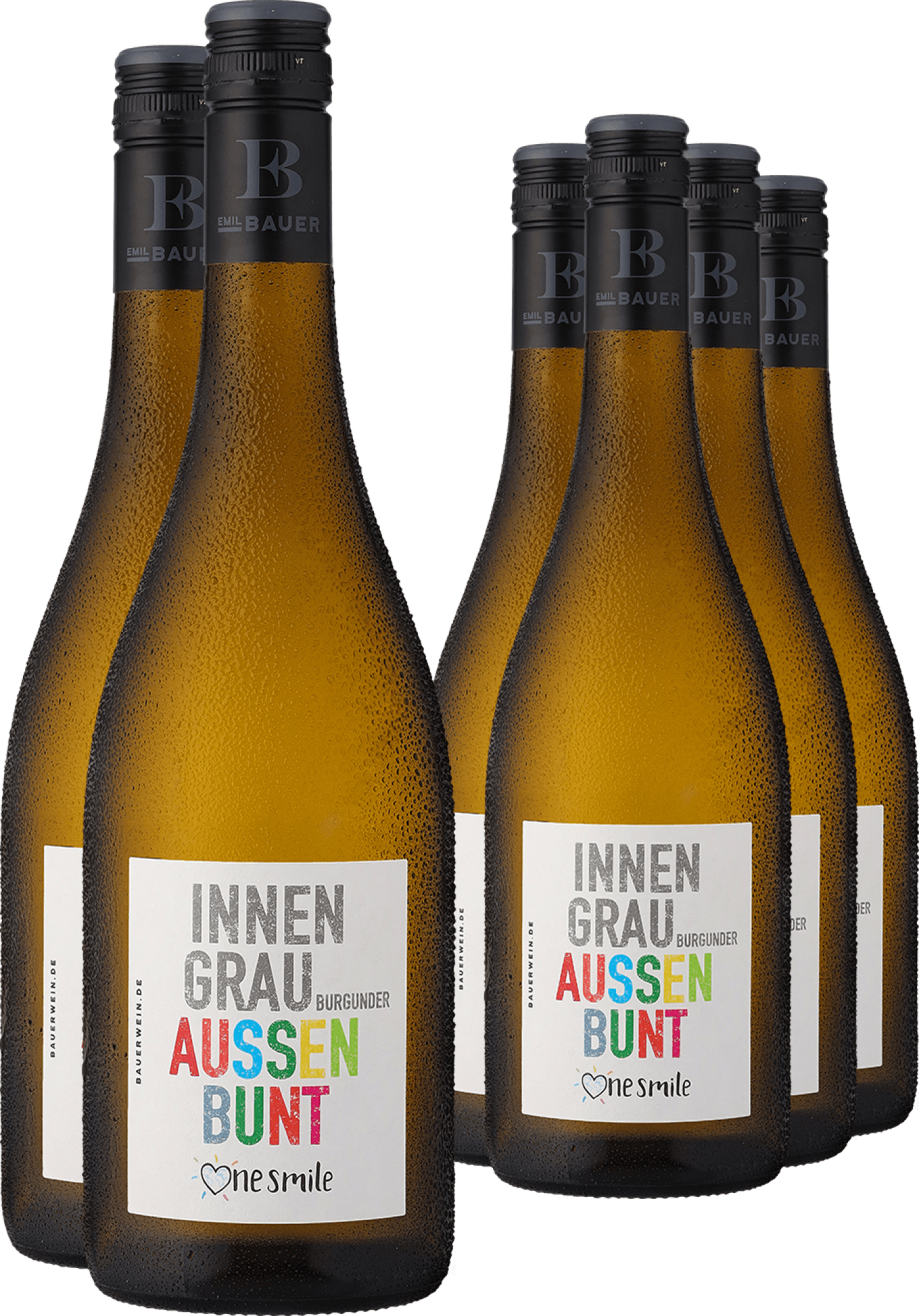 4+2-PAKET Emil Bauer »One Smile« Grauburgunder 2024