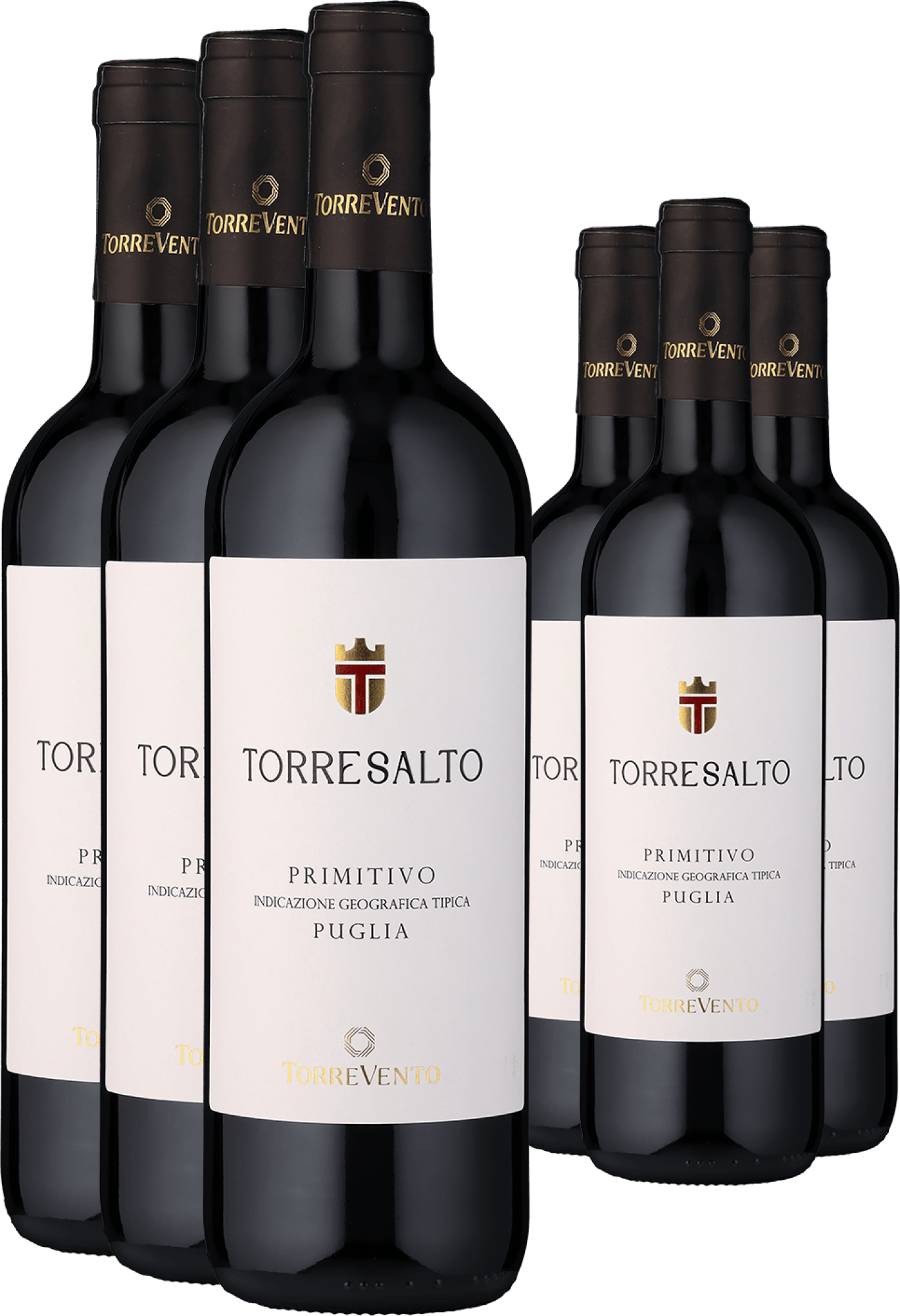 3+3-PAKET Torrevento »Torre Salto« Primitivo 2024