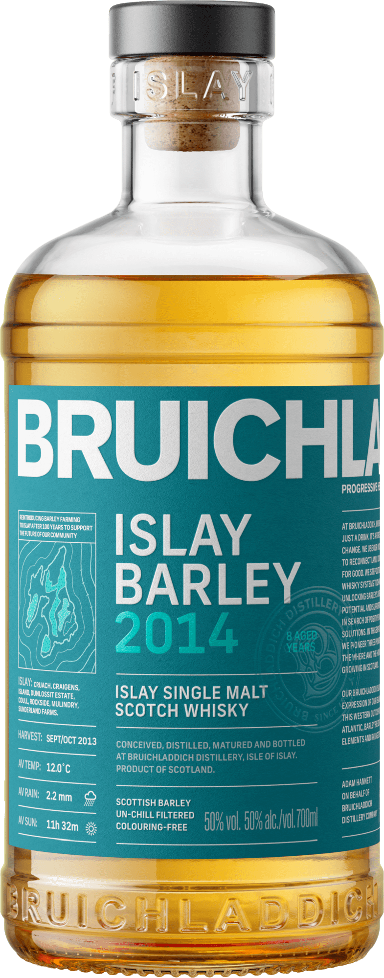 2014 Bruichladdich Islay Barley Single Malt Scotch Whisky
