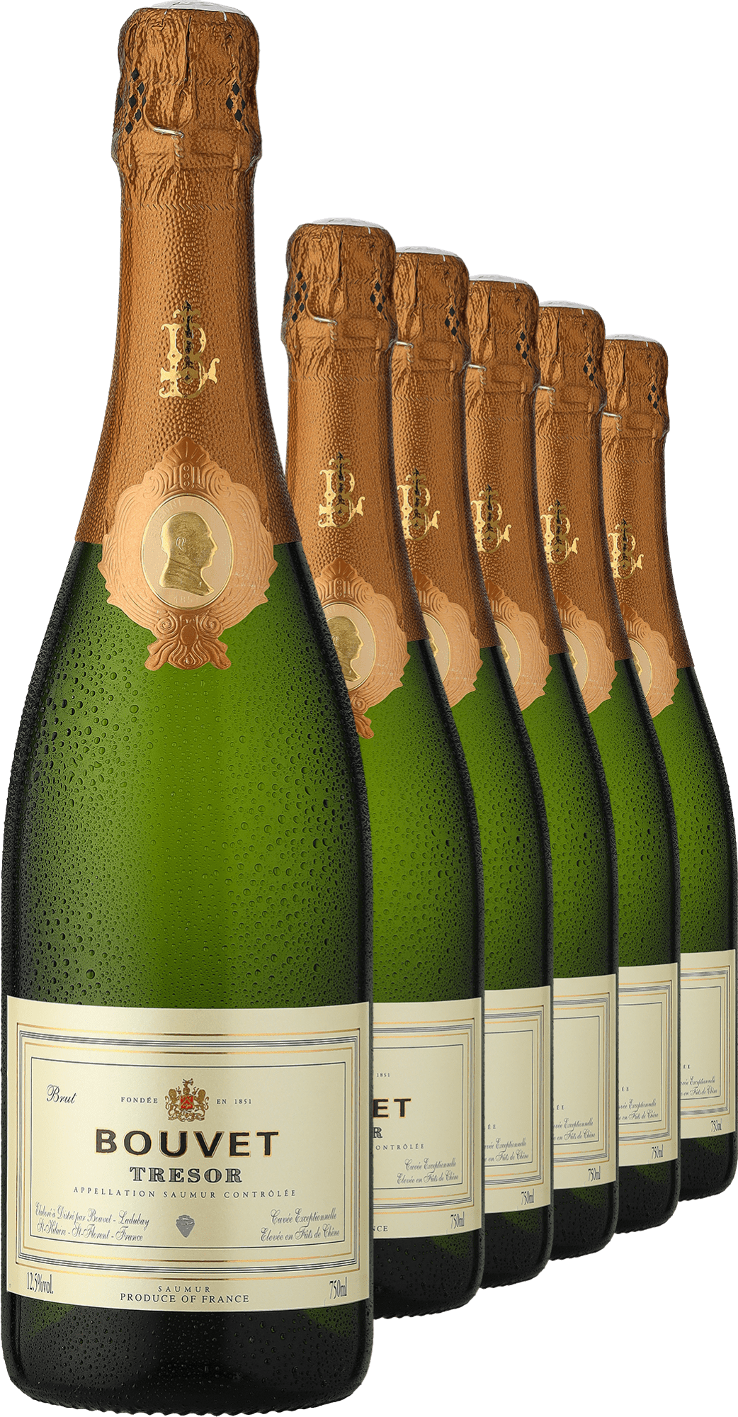 Bouvet Ladubay »Tresor« Saumur Brut im 6er-Vorratspaket