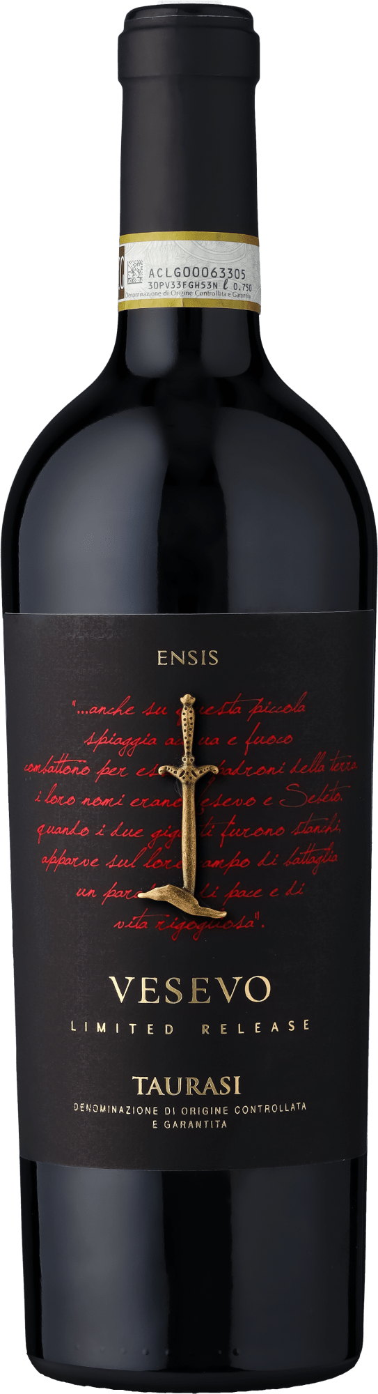 Vesevo »Ensis« Taurasi Limited Release