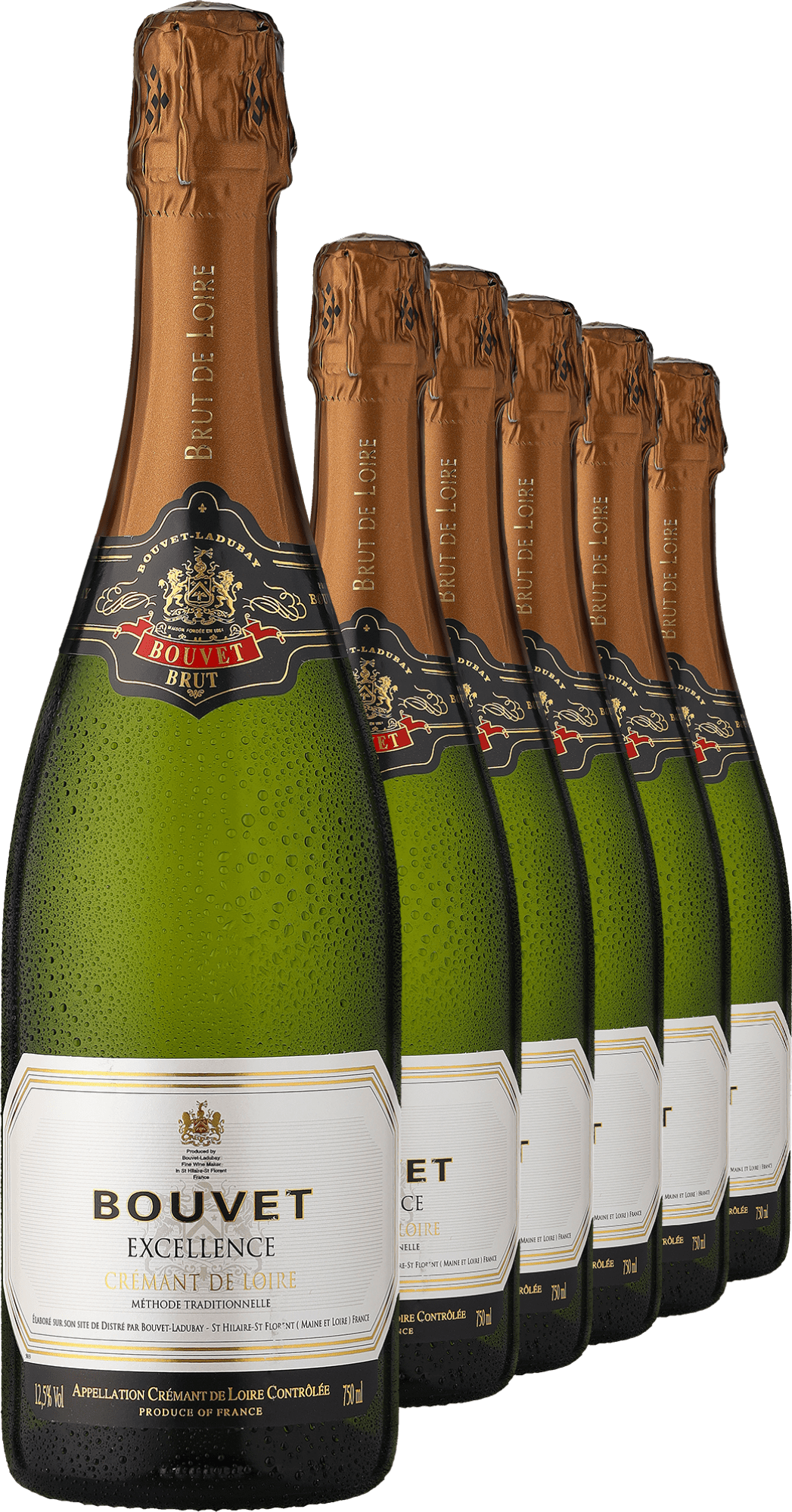 Bouvet Ladubay »Excellence« Crémant de Loire Brut im 6er-Vorratspaket