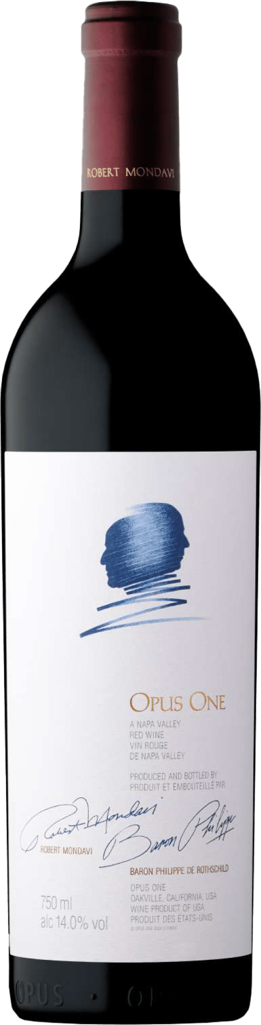 Opus One »Mondavi« - ab 6 Flaschen in der Holzkiste