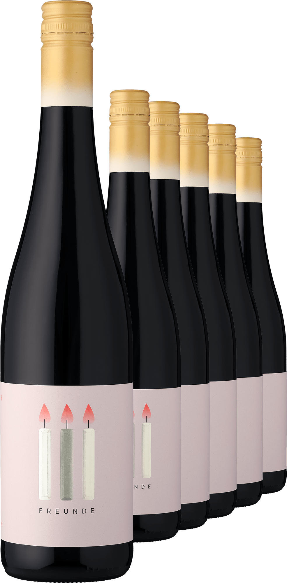 III FREUNDE Glühwein in 6er-Vorratspaket