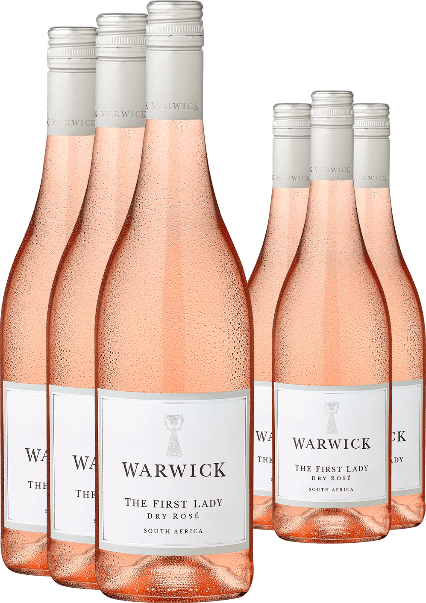 3+3-PAKET Warwick Estate »The First Lady« Dry Rosé 2025