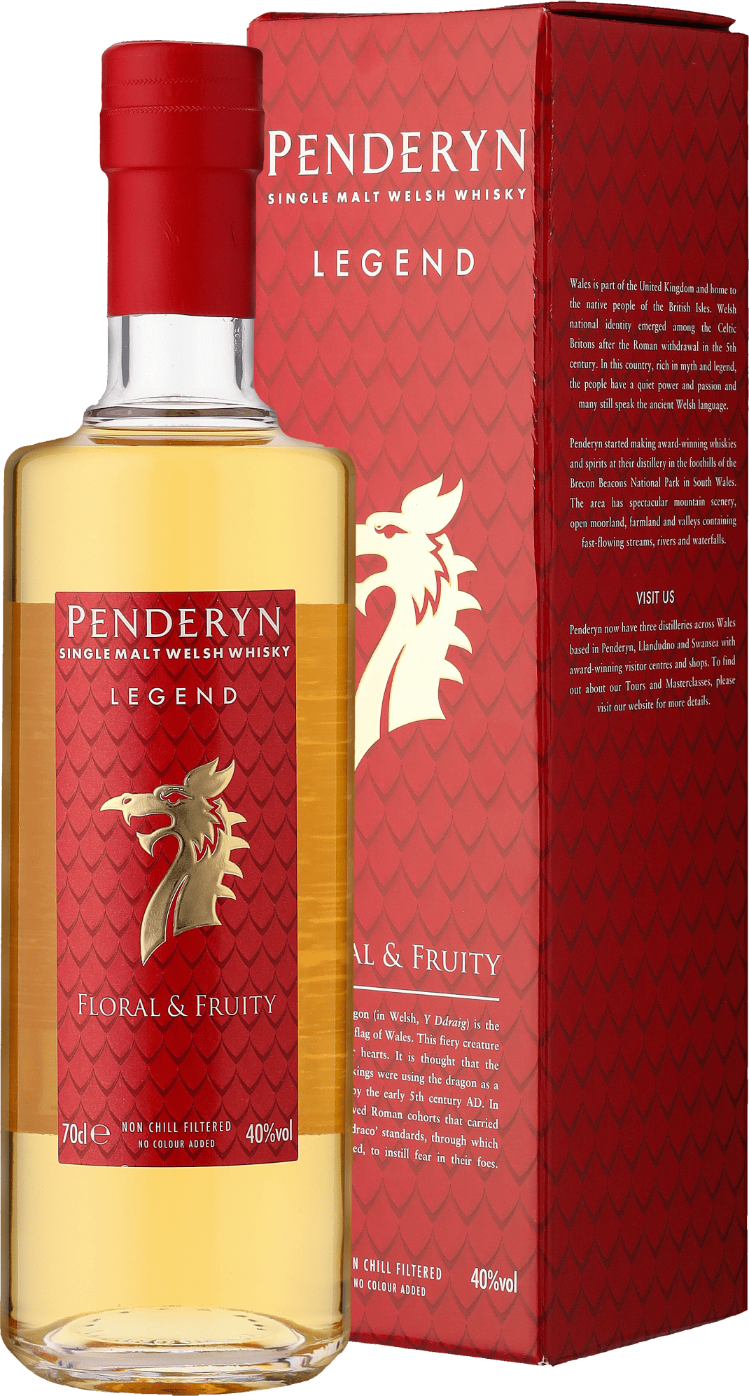 Penderyn Dragon Range Legend Single Malt Welsh Whisky