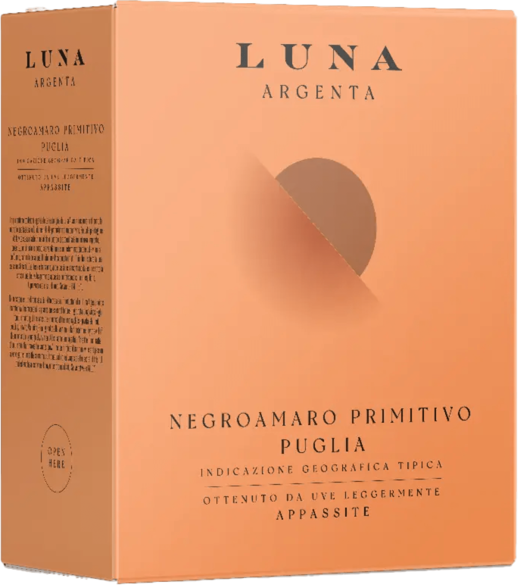 Luna Argenta Negroamaro Primitivo Appassite - 5l-Bag-in-Box