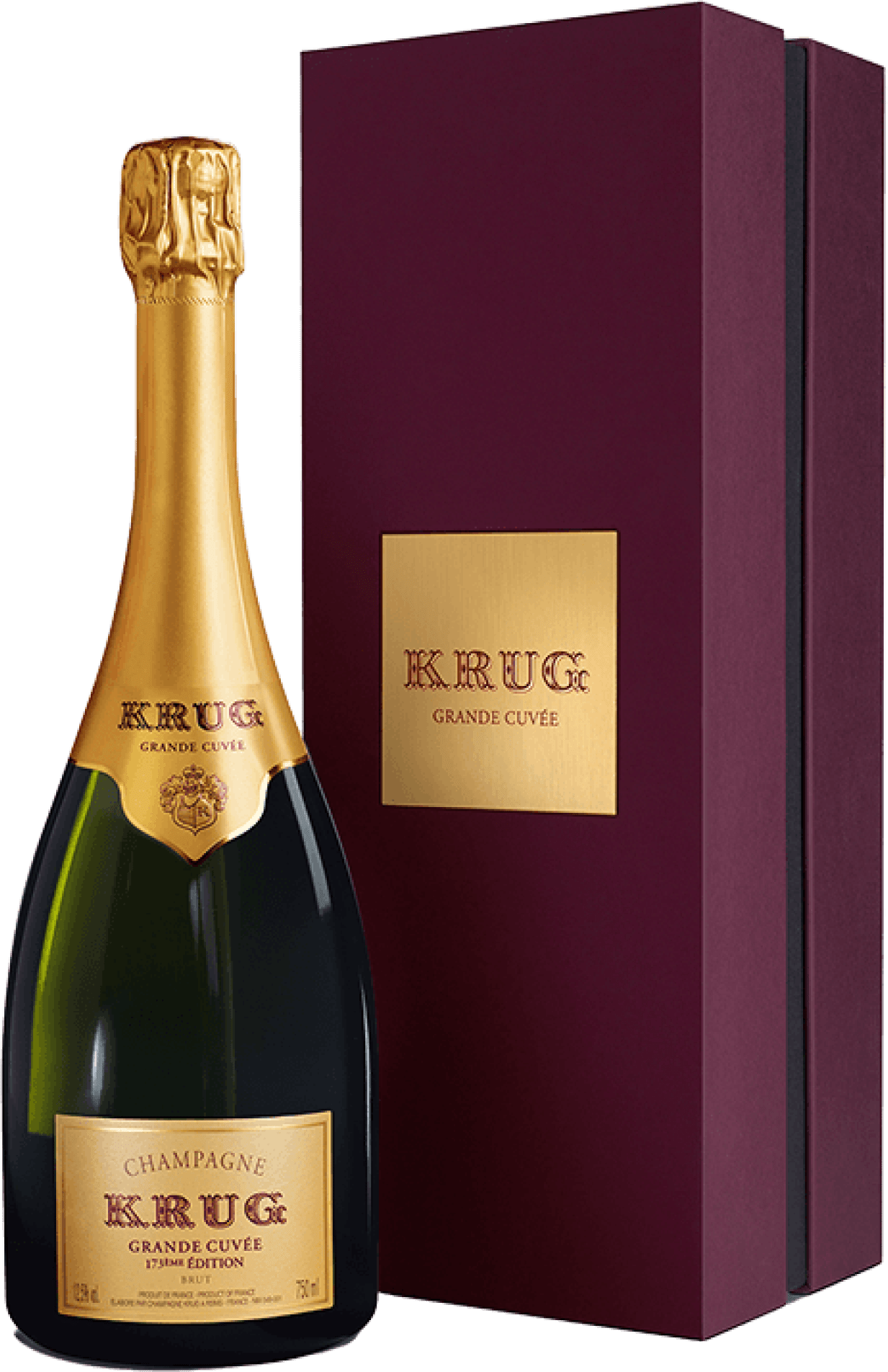 Krug Champagner Brut Grande Cuvée »173 Edition« in Geschenkverpackung