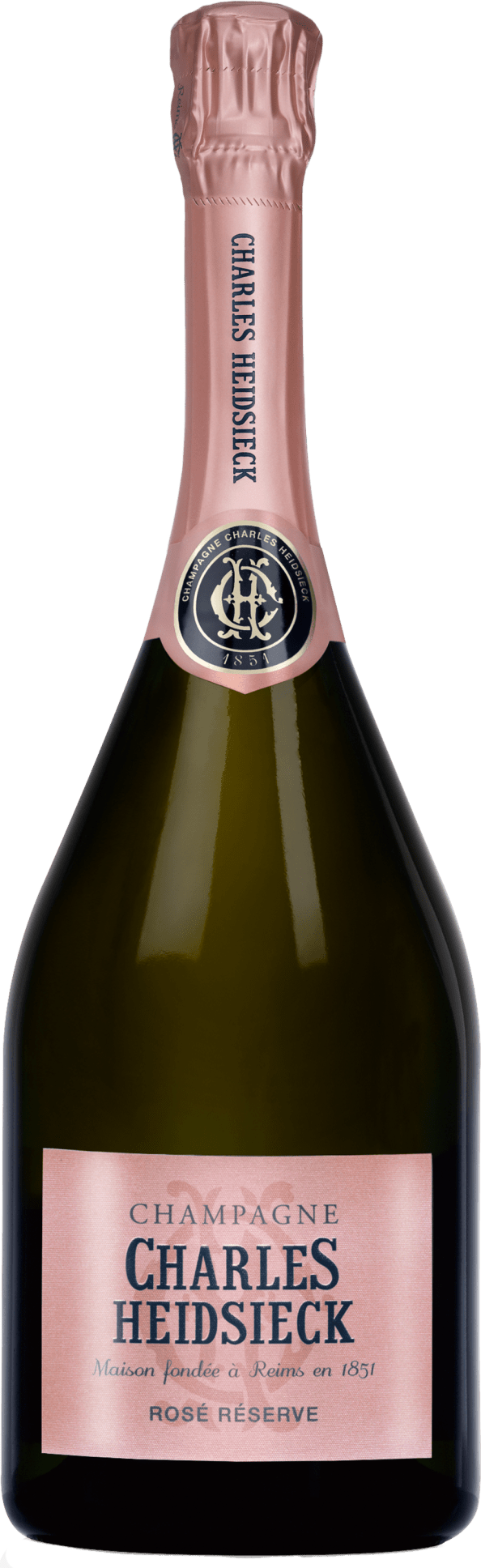 Charles Heidsieck Champagner Rosé Réserve - 1,5l Magnumflasche