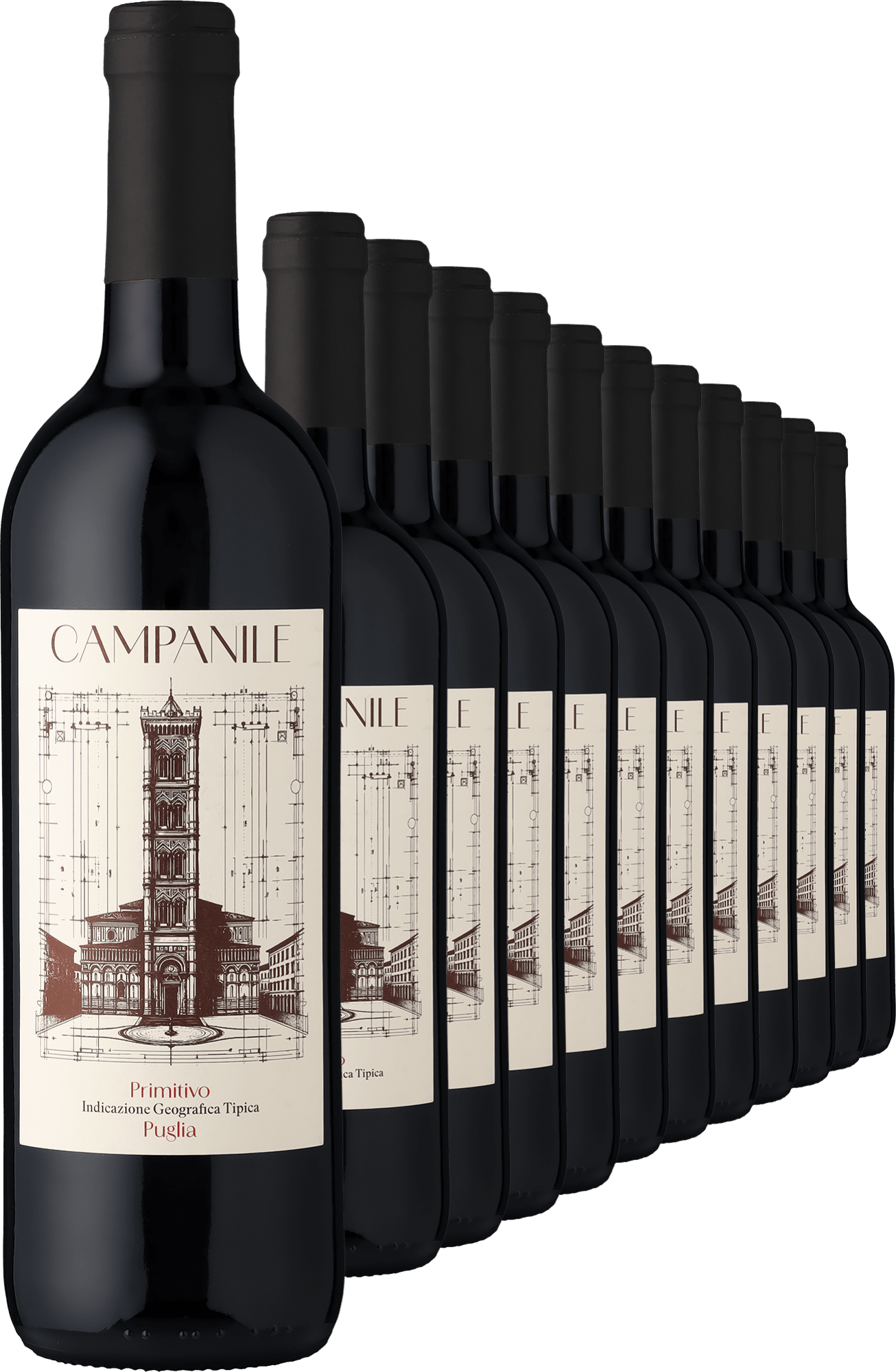 2024 Campanile Primitivo im 12er-Vorratspaket
