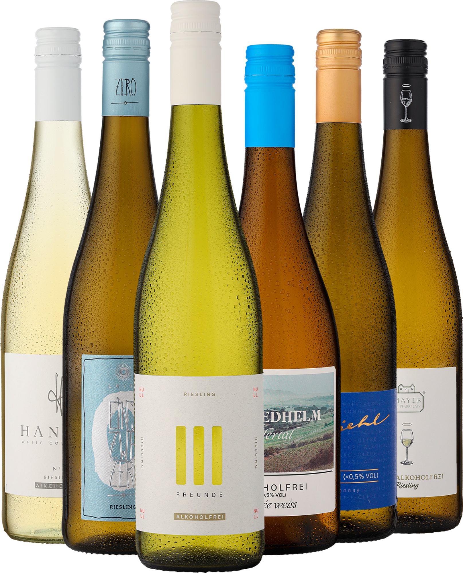 6er-Probierpaket »Alkoholfreie Weißweine«