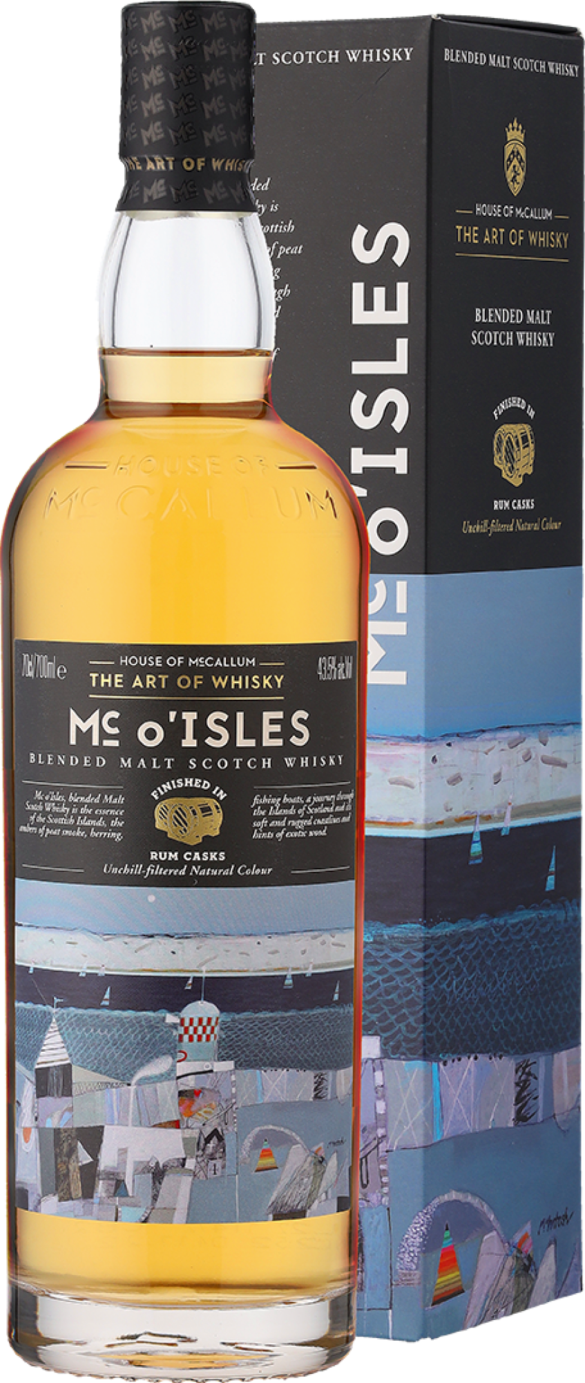 McO’Isles Rum Cask Finish Blended Malt Scotch Whisky