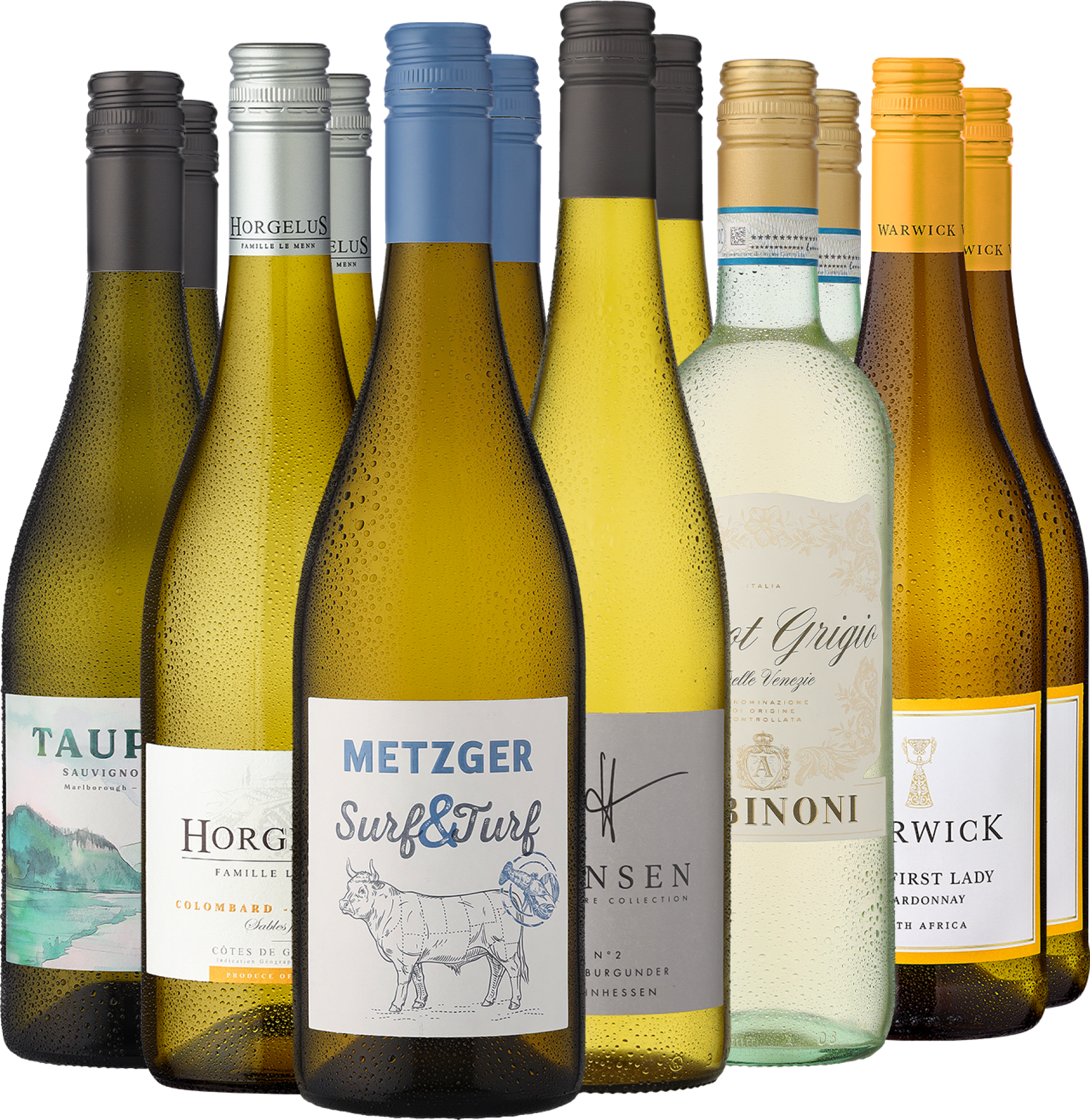 12er-Probierpaket »Top 50 Weißwein Bestseller«