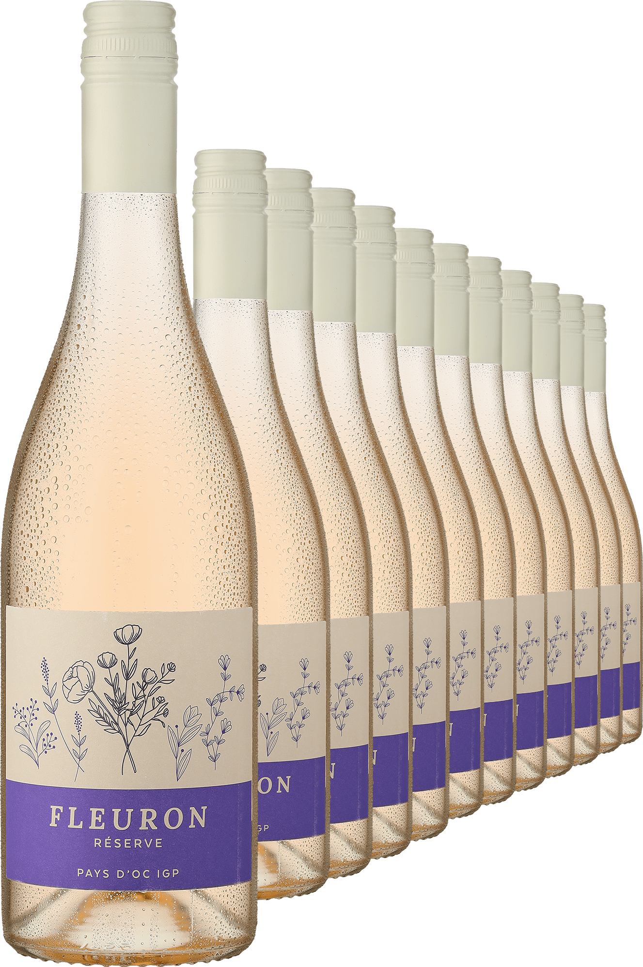 2024 Fleuron Rosé Réserve im 12er-Vorratspaket