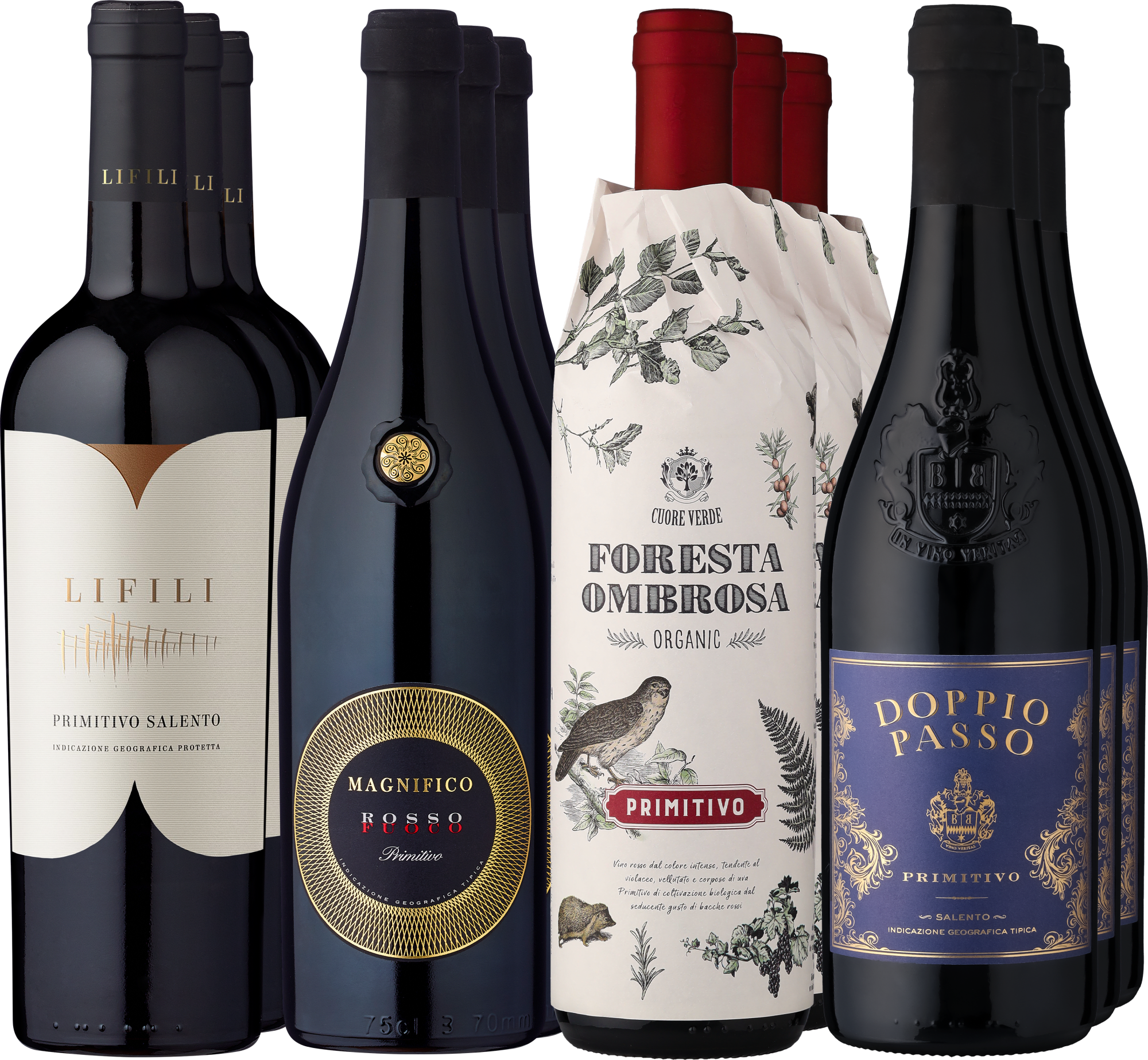 12er-Probierpaket »Best of Primitivo«