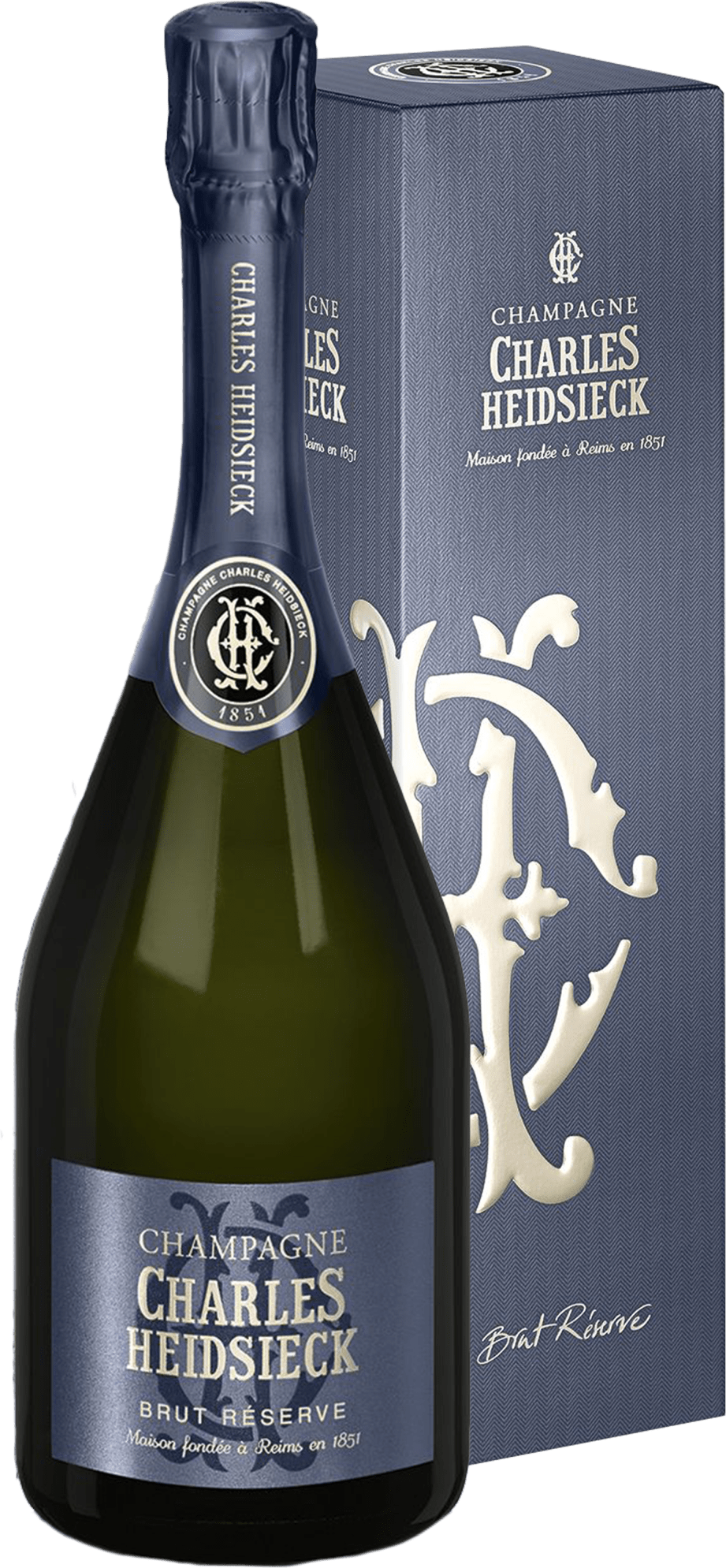Thumbnail - Charles-Heidsieck Champagner Brut Réserve in Geschenkverpackung