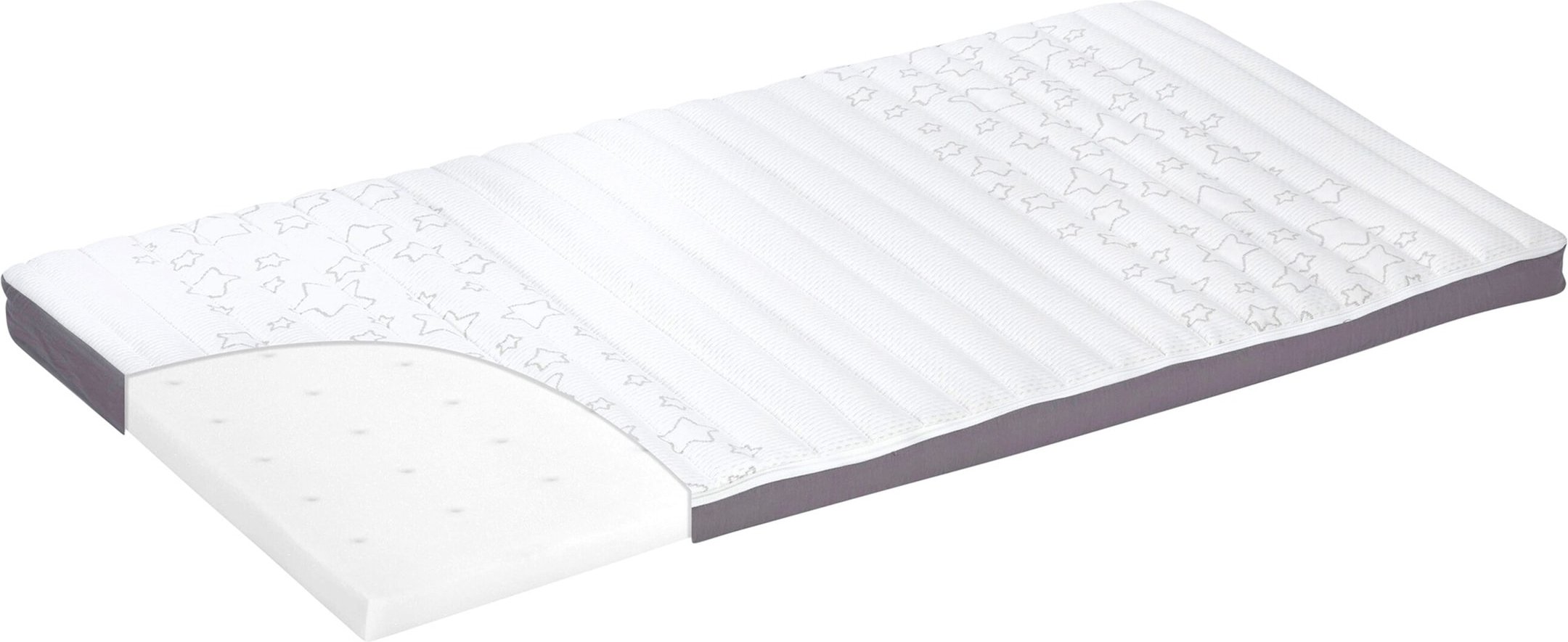 Alvi Matratze für Reisebett 60x120 cm rollbar